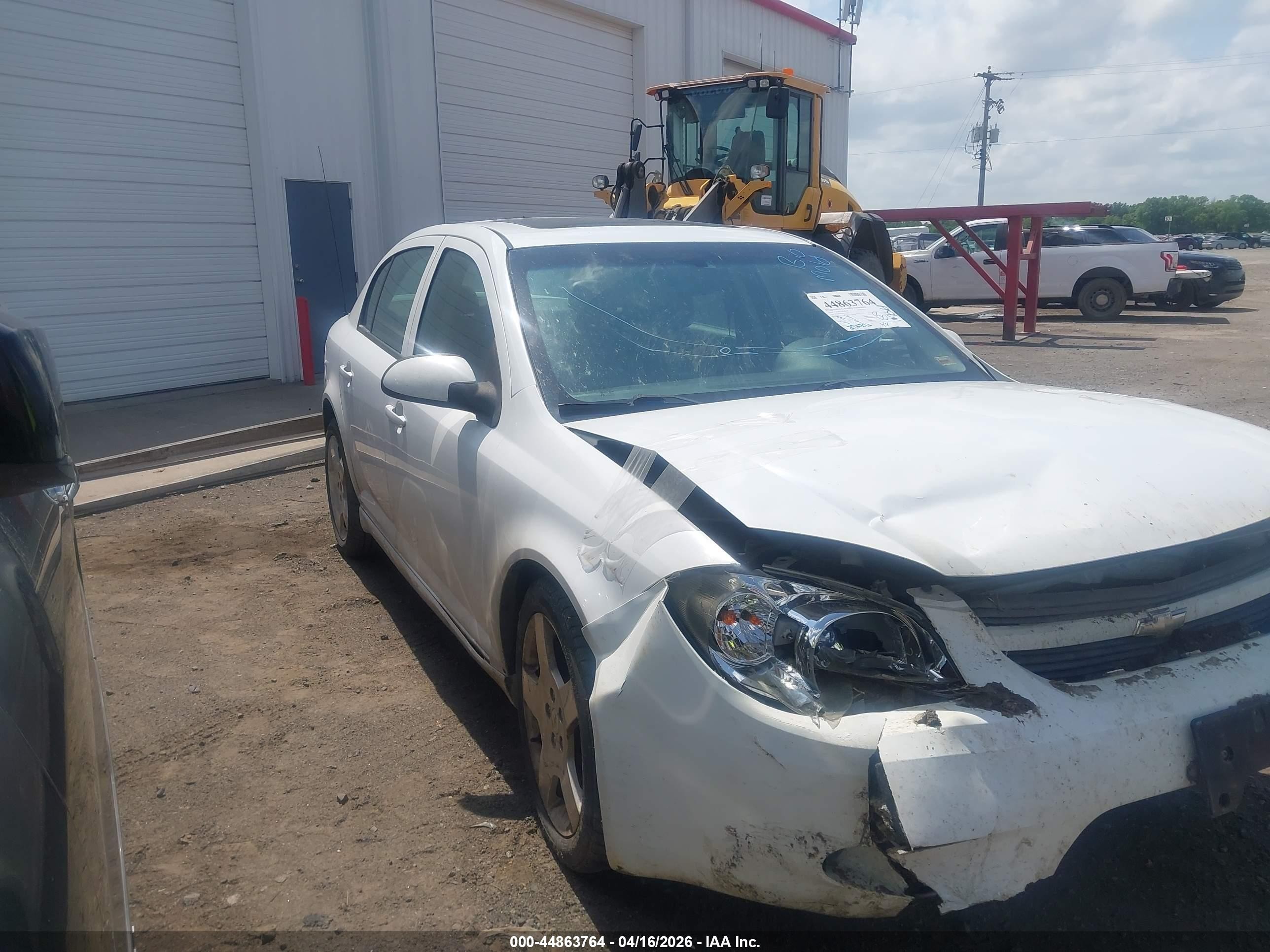 2010 Chevrolet Cobalt Lt White vin: 1G1AF5F59A7217969