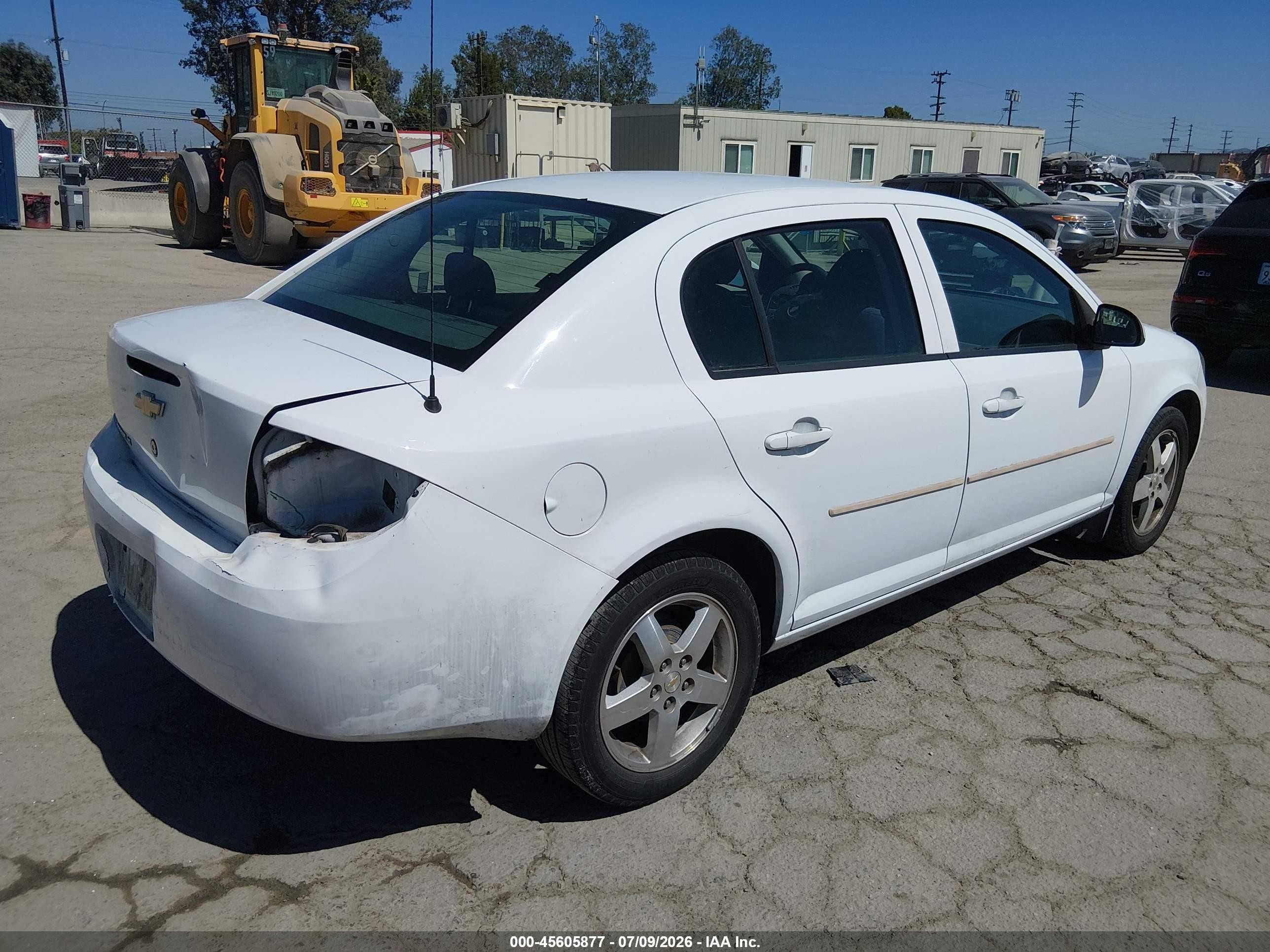2010 Chevrolet Cobalt Lt White vin: 1G1AF5F5XA7183542