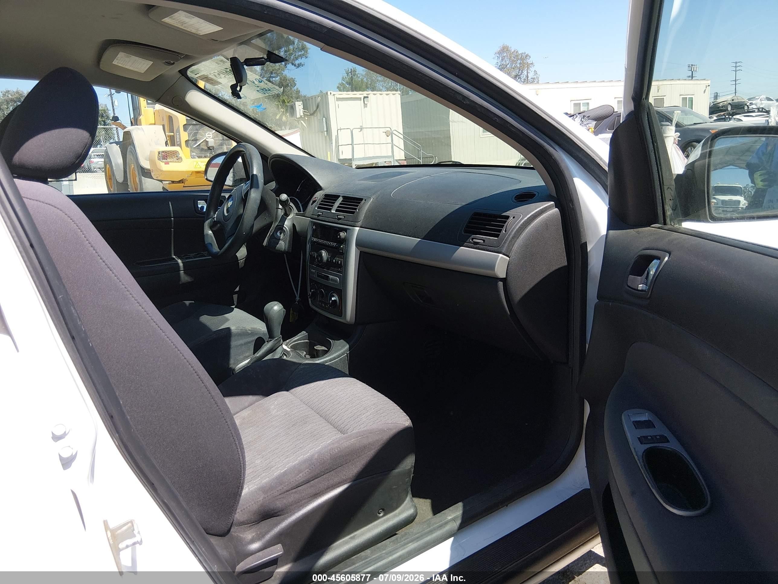 2010 Chevrolet Cobalt Lt White vin: 1G1AF5F5XA7183542
