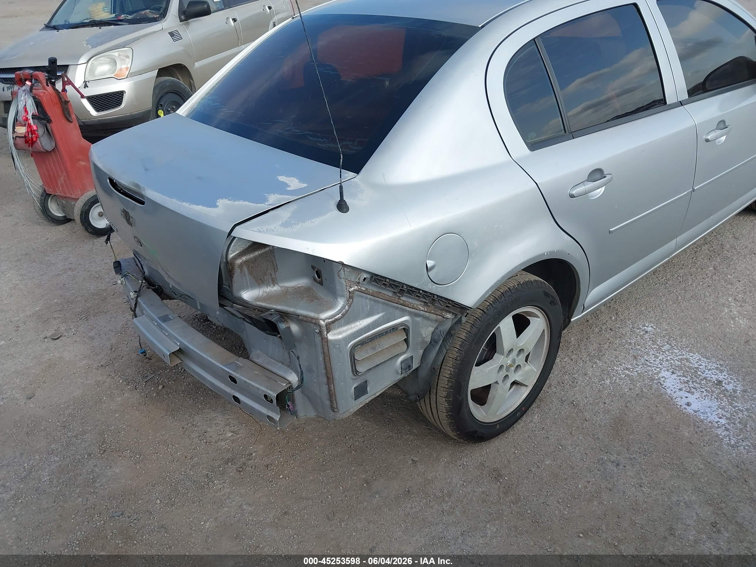 2010 Chevrolet Cobalt Lt Silver vin: 1G1AF5F5XA7195044