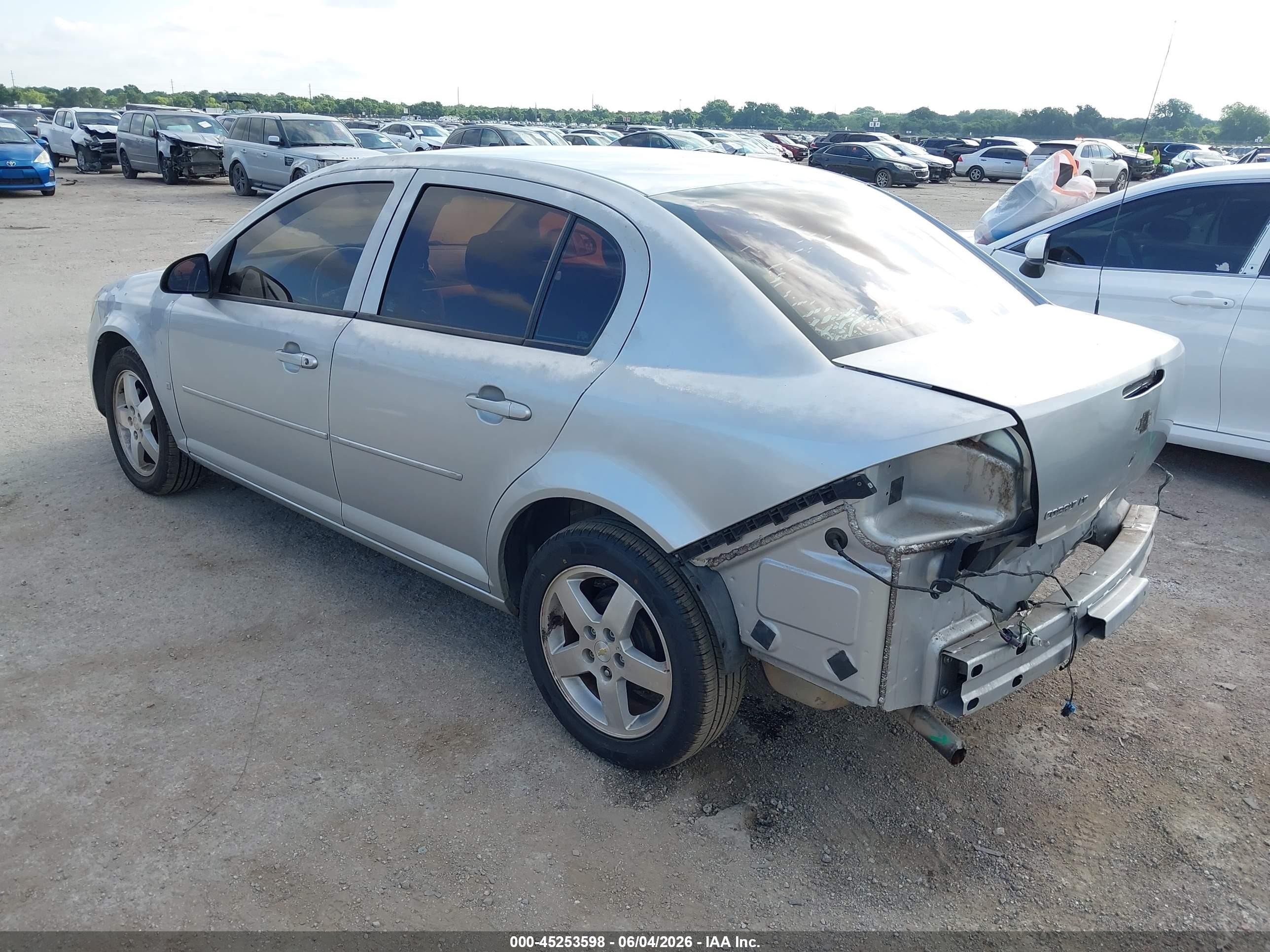 2010 Chevrolet Cobalt Lt Silver vin: 1G1AF5F5XA7195044