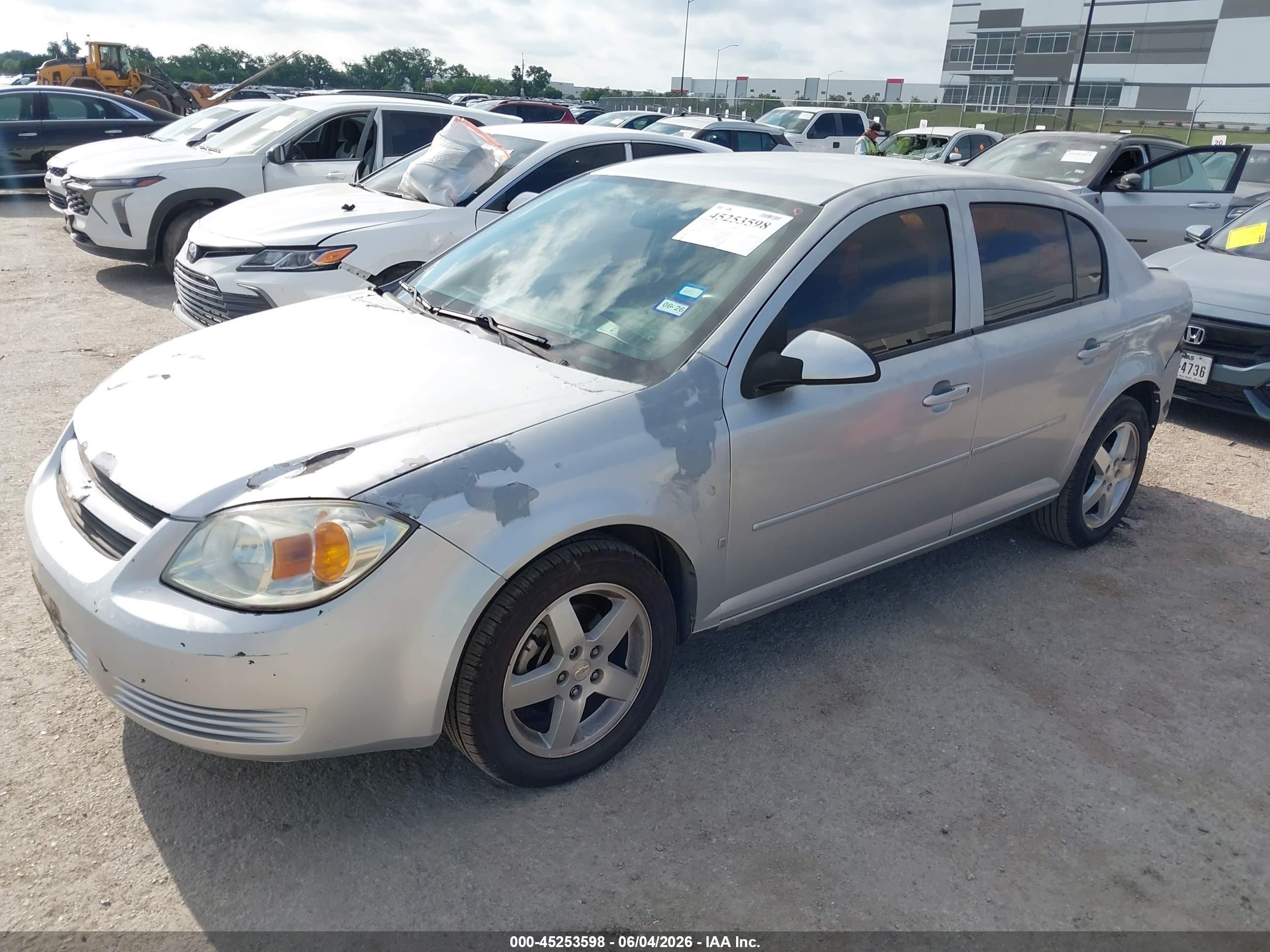2010 Chevrolet Cobalt Lt Silver vin: 1G1AF5F5XA7195044