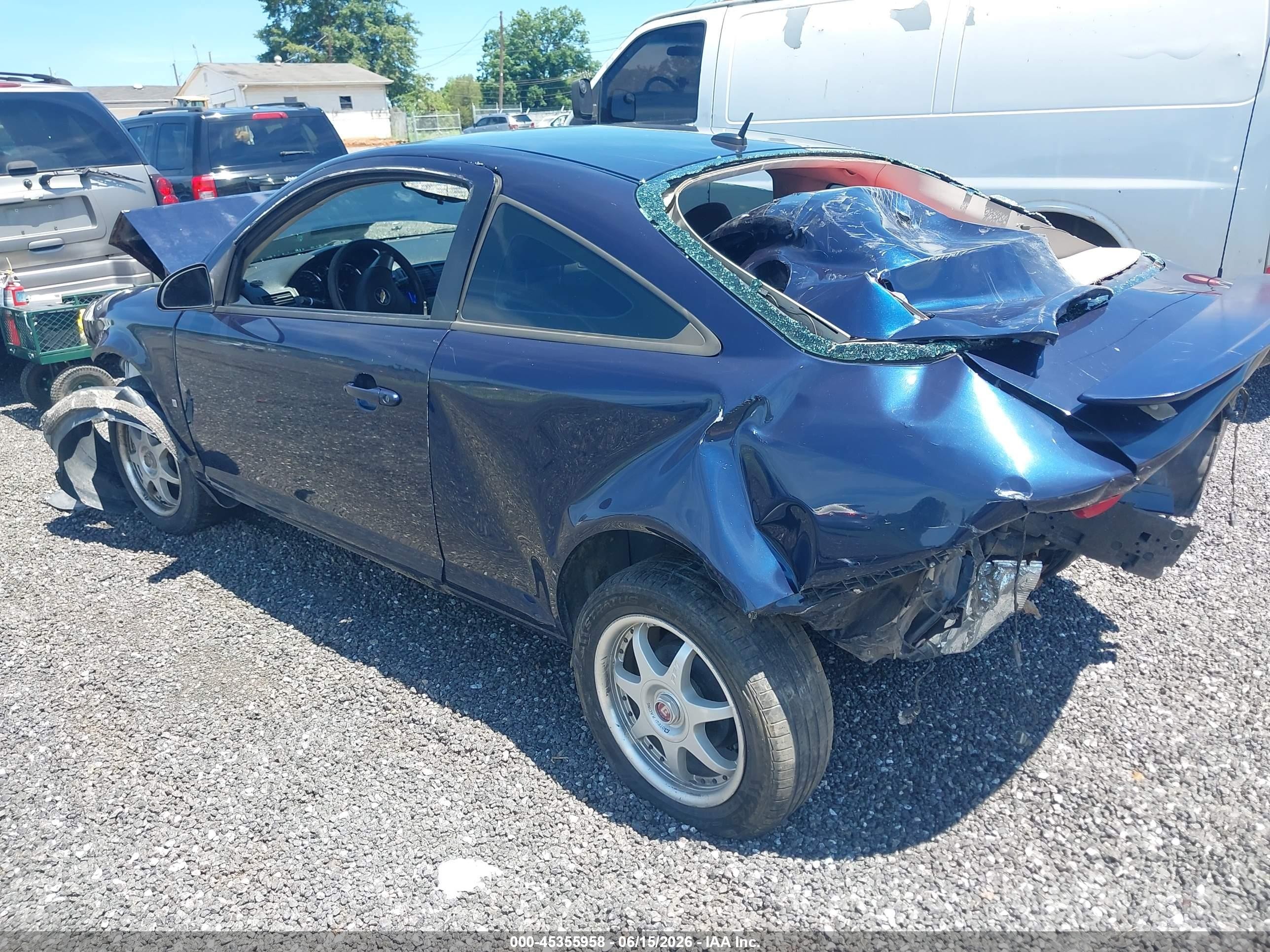 2010 Chevrolet Cobalt   Blue vin: 1G1AH1F50A7198263
