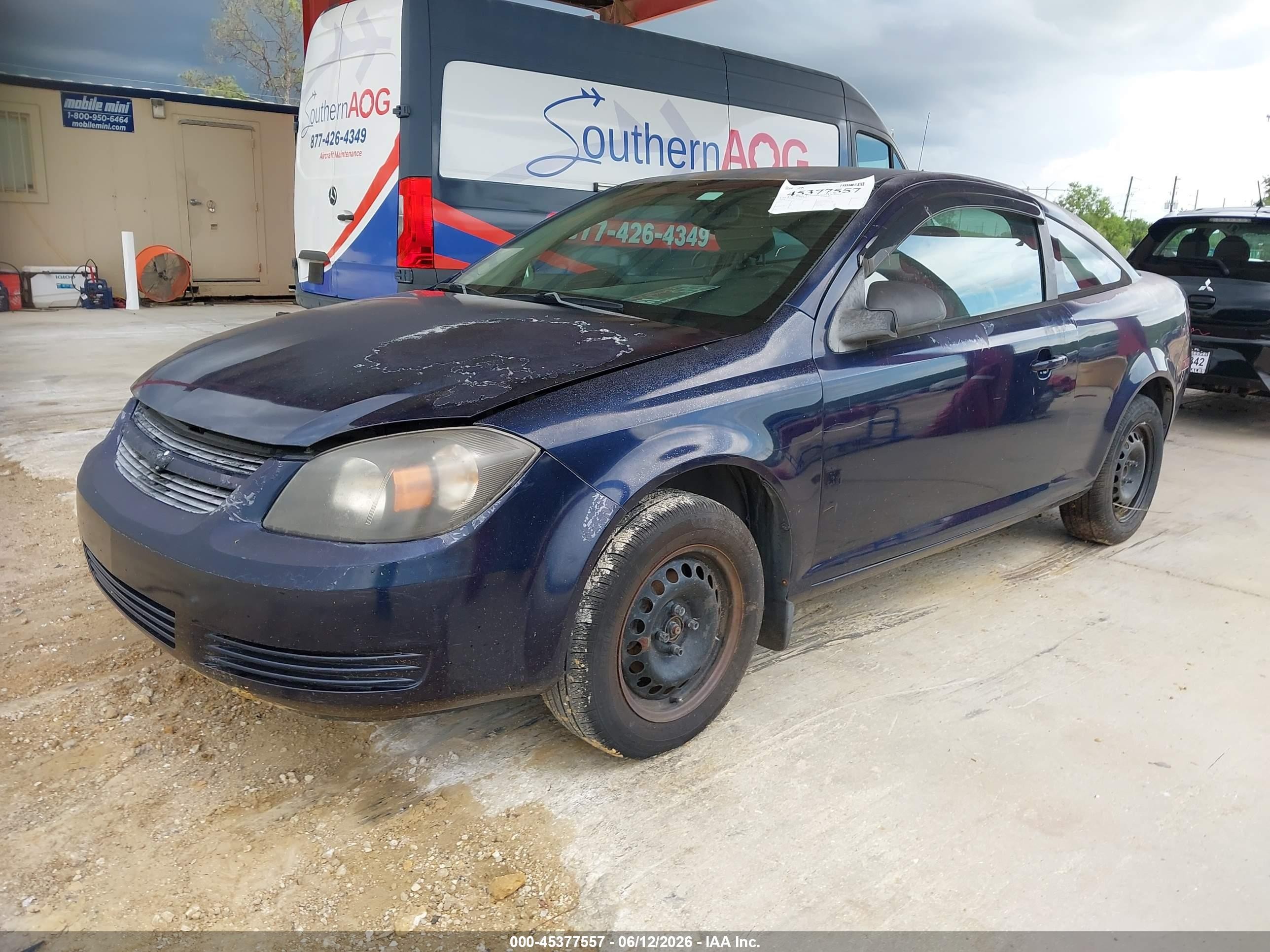 2010 Chevrolet Cobalt   Blue vin: 1G1AH1F56A7128301