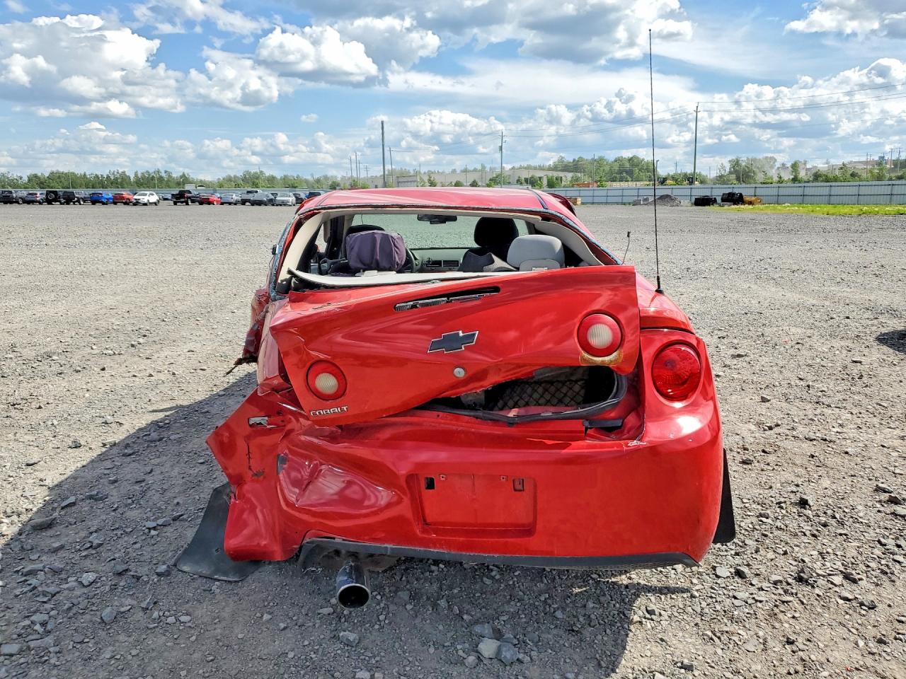 2008 Chevrolet Cobalt Ls Red vin: 1G1AJ15F887233334