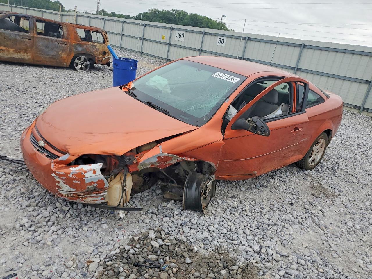 2005 Chevrolet Cobalt Orange vin: 1G1AK12F157657113