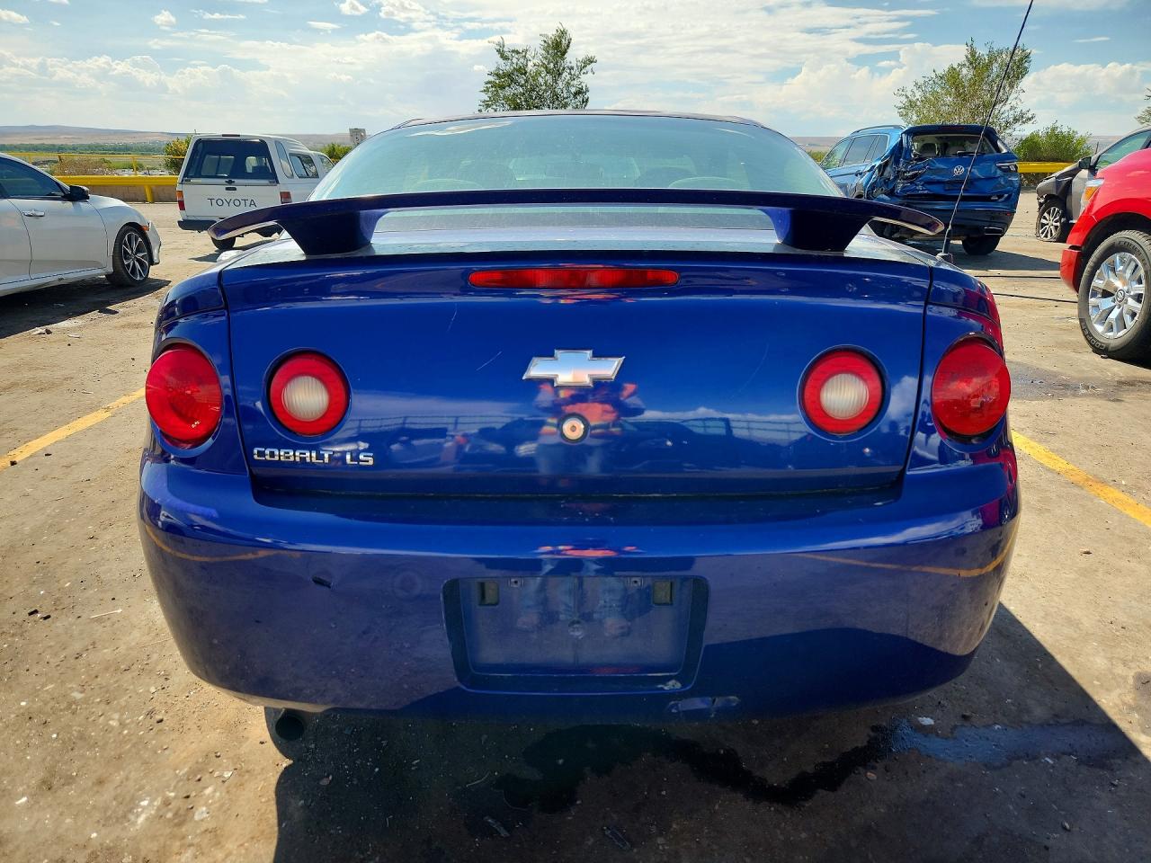 2007 Chevrolet Cobalt Ls Blue vin: 1G1AK15F077167776