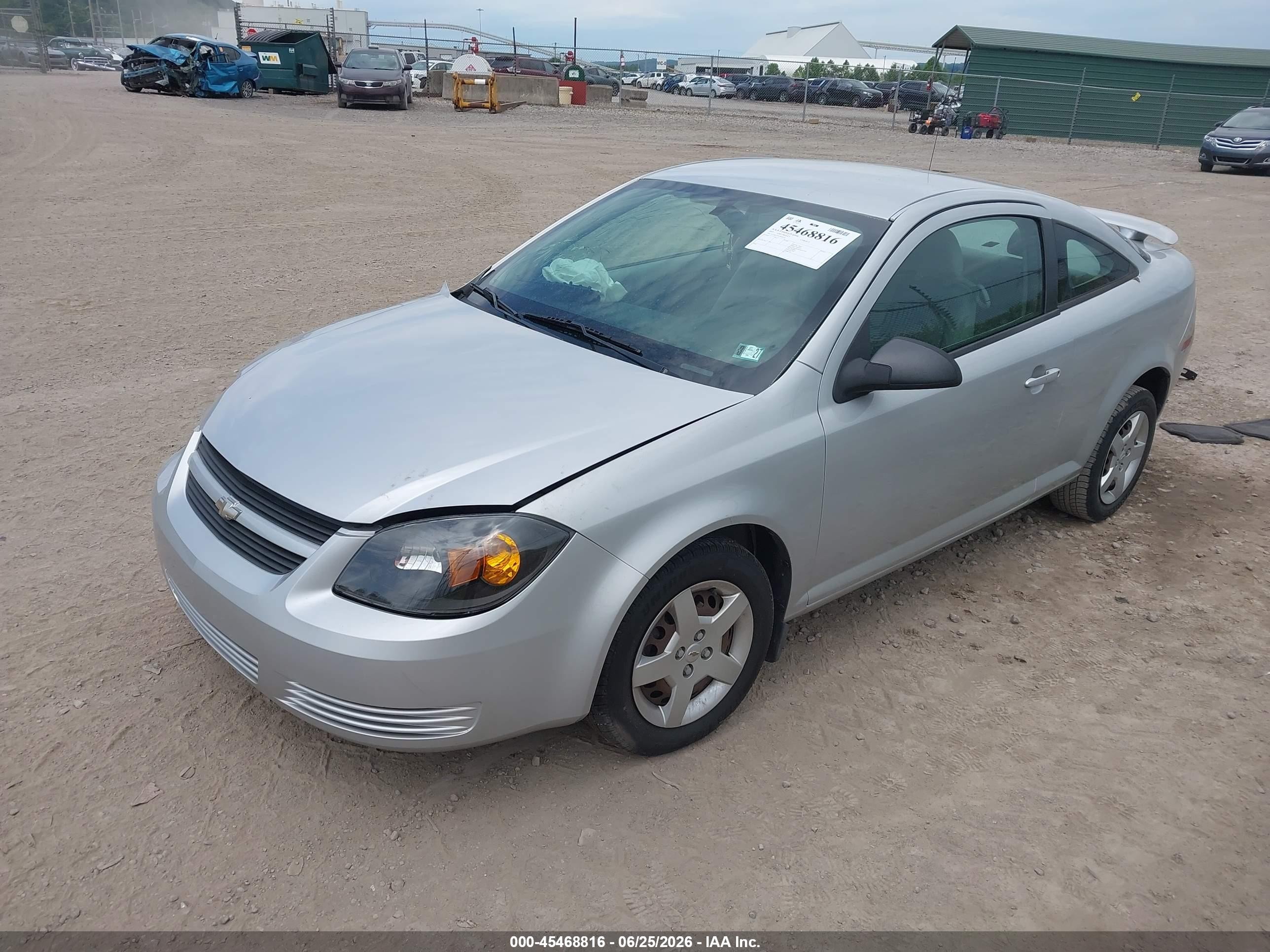 2007 Chevrolet Cobalt Ls Silver vin: 1G1AK15F377175371
