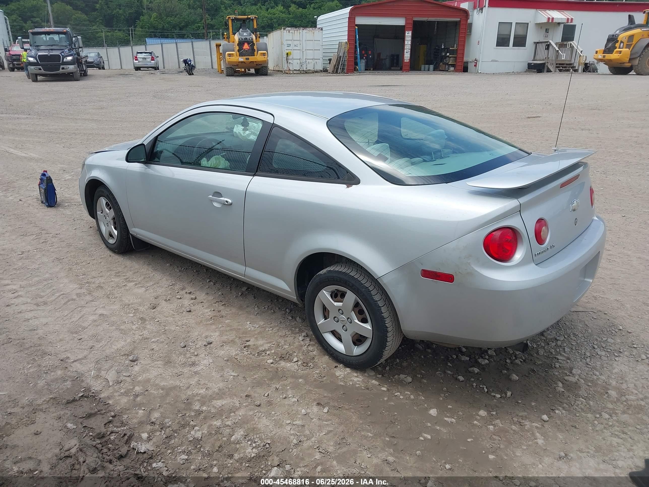 2007 Chevrolet Cobalt Ls Silver vin: 1G1AK15F377175371