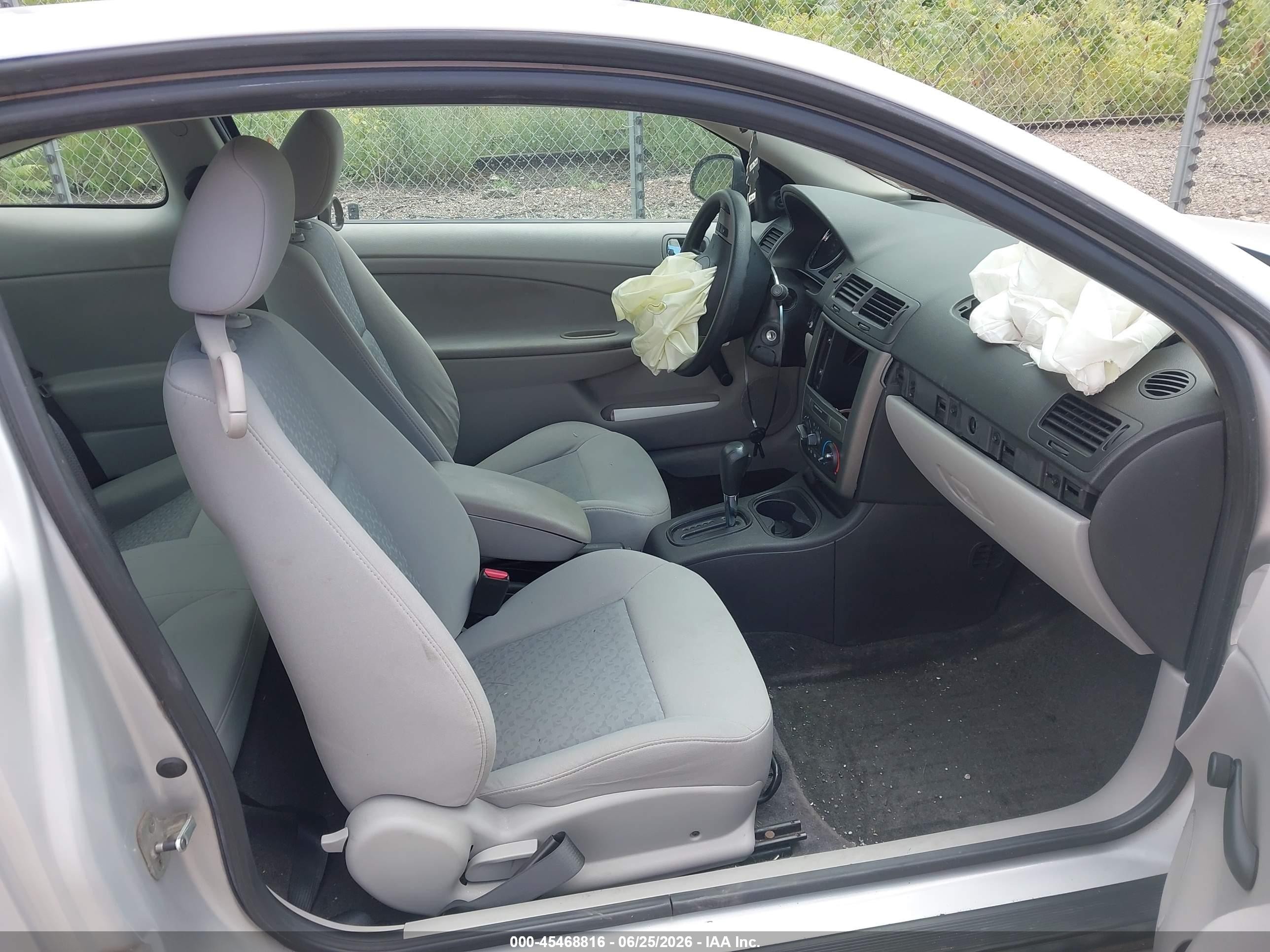 2007 Chevrolet Cobalt Ls Silver vin: 1G1AK15F377175371