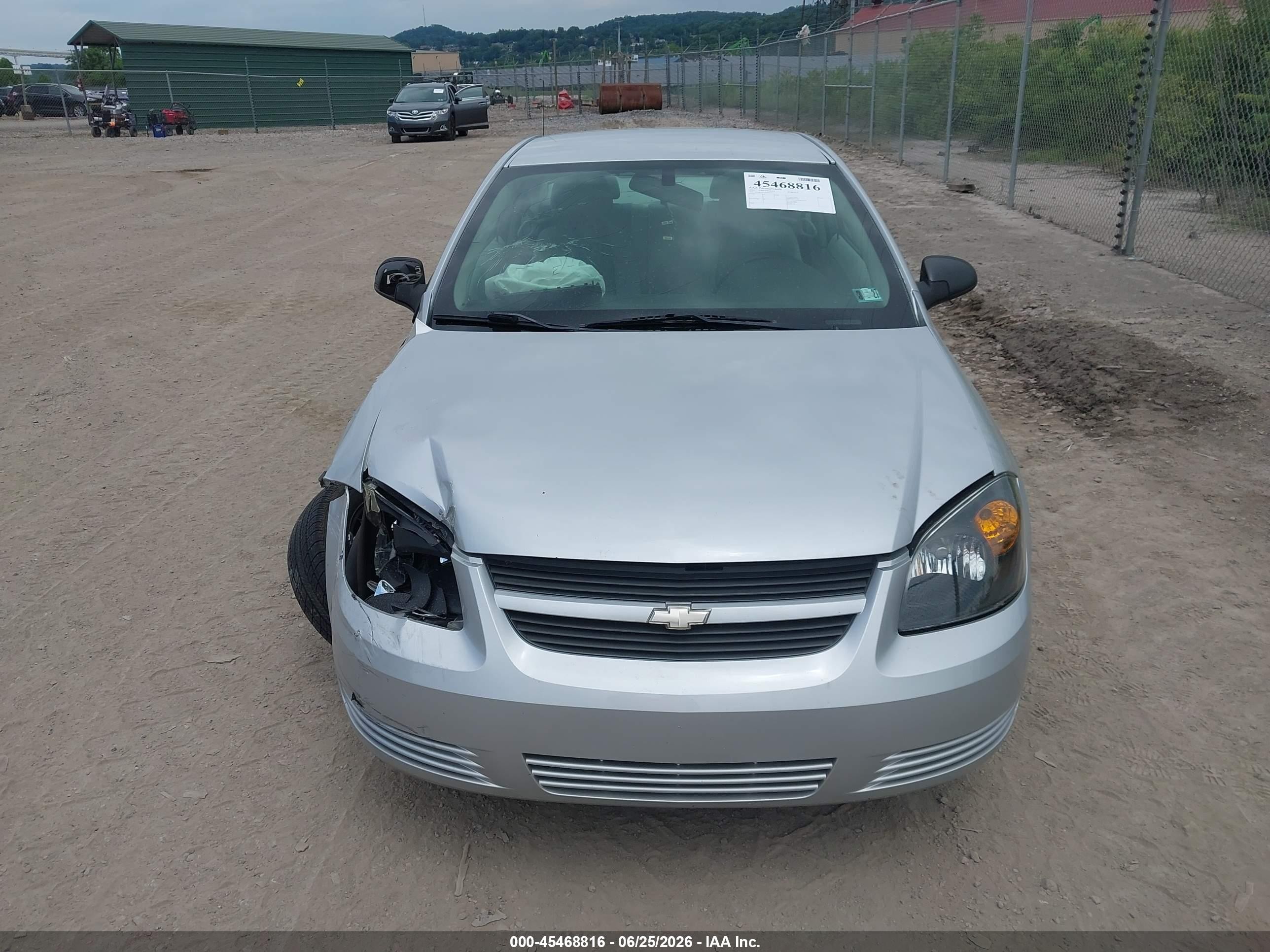 2007 Chevrolet Cobalt Ls Silver vin: 1G1AK15F377175371