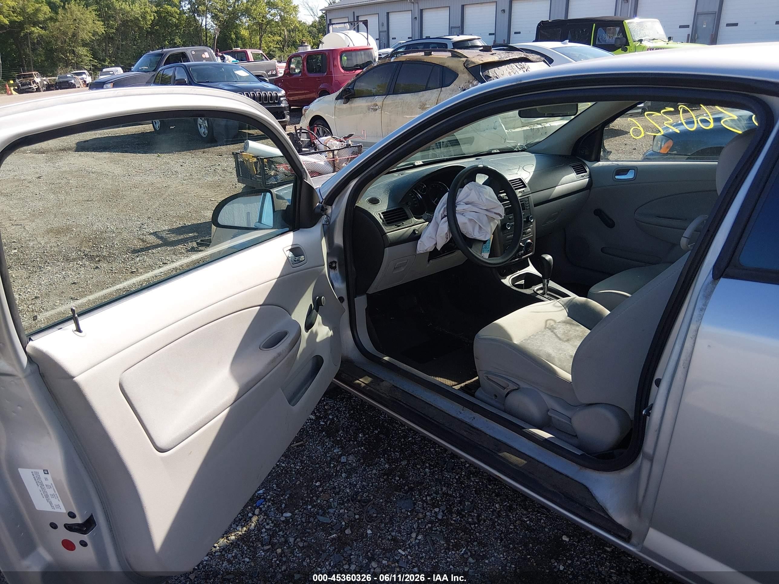 2006 Chevrolet Cobalt Ls Silver vin: 1G1AK15F667761979
