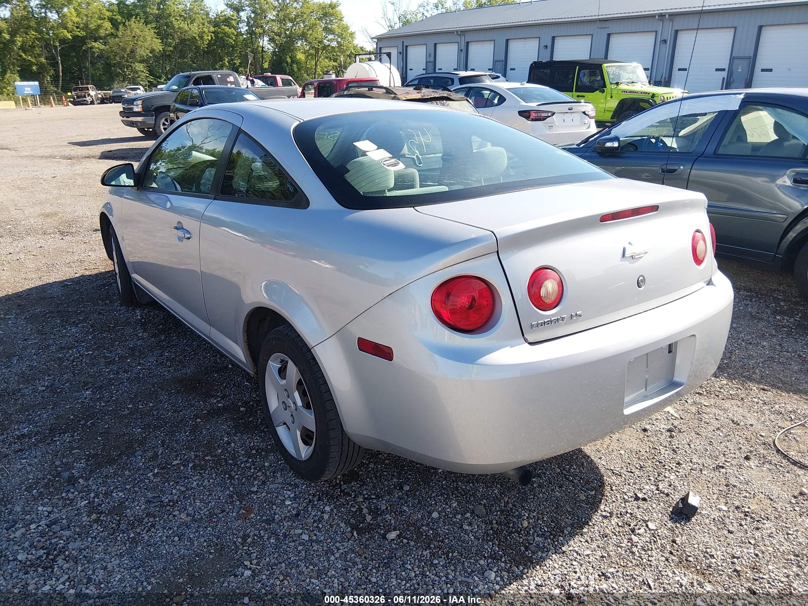 2006 Chevrolet Cobalt Ls Silver vin: 1G1AK15F667761979