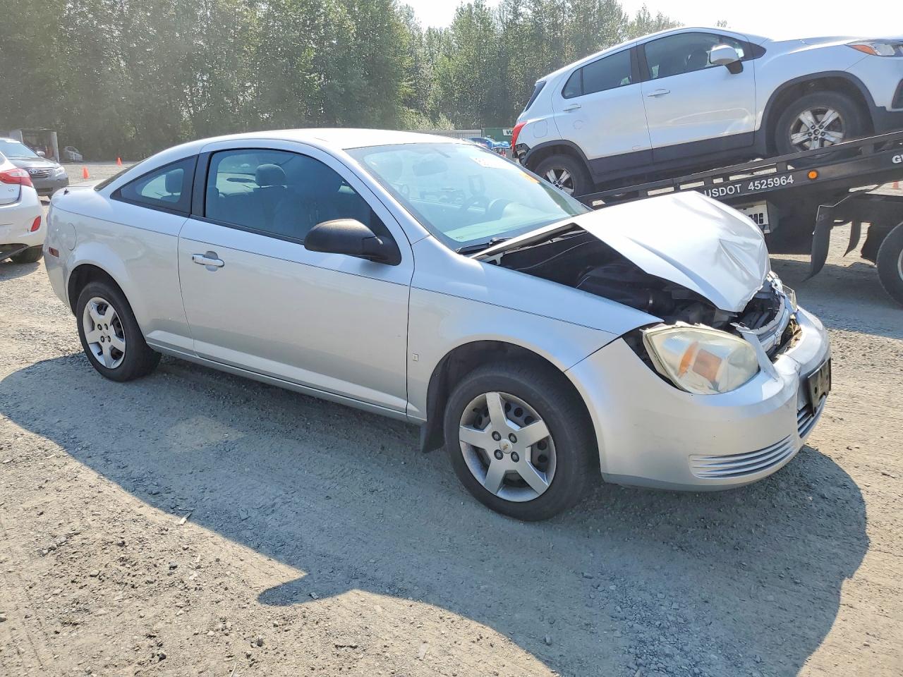 2007 Chevrolet Cobalt Ls Silver vin: 1G1AK15F677267798