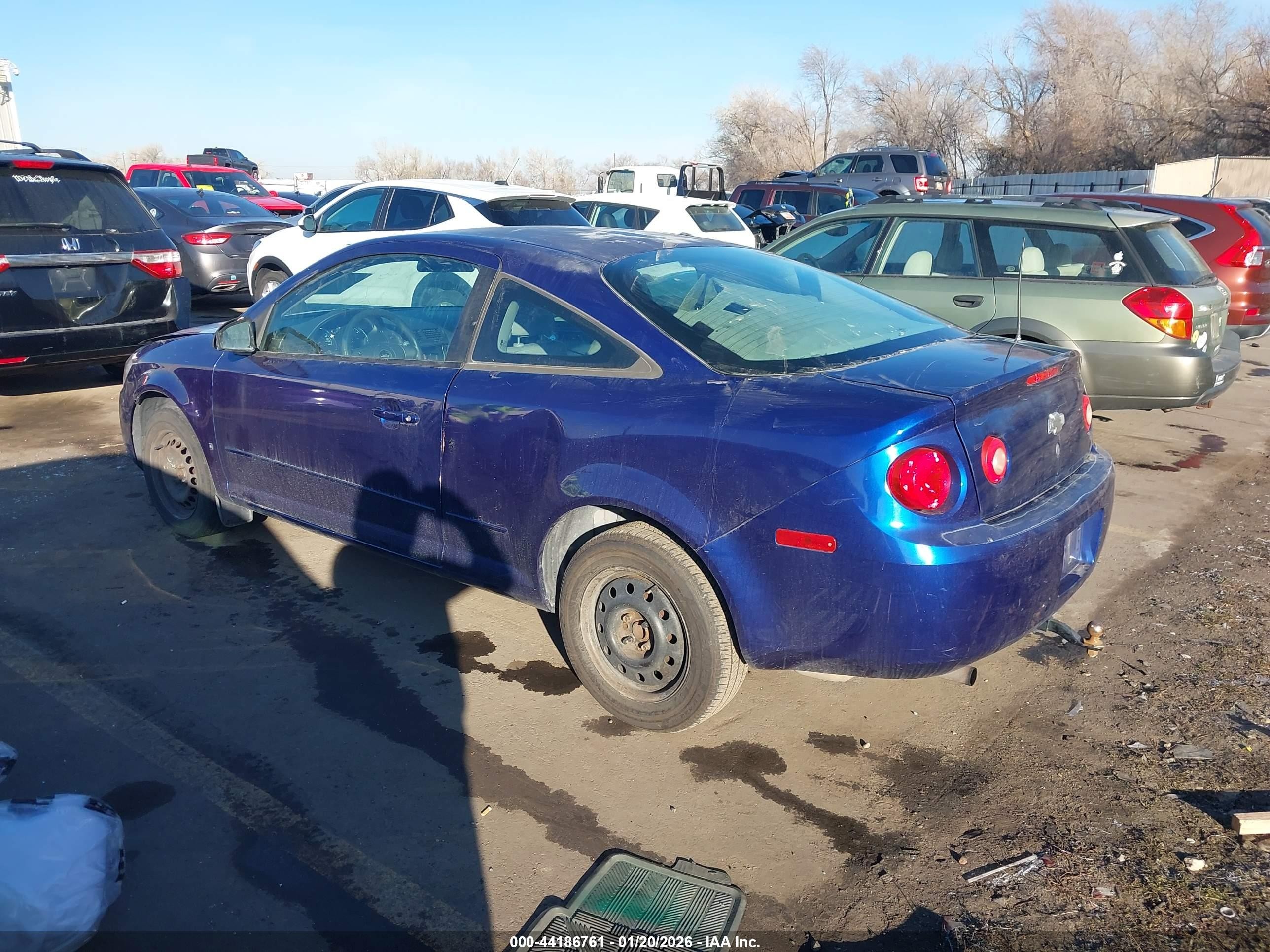 2007 Chevrolet Cobalt Ls Dark Blue vin: 1G1AK15F677299022