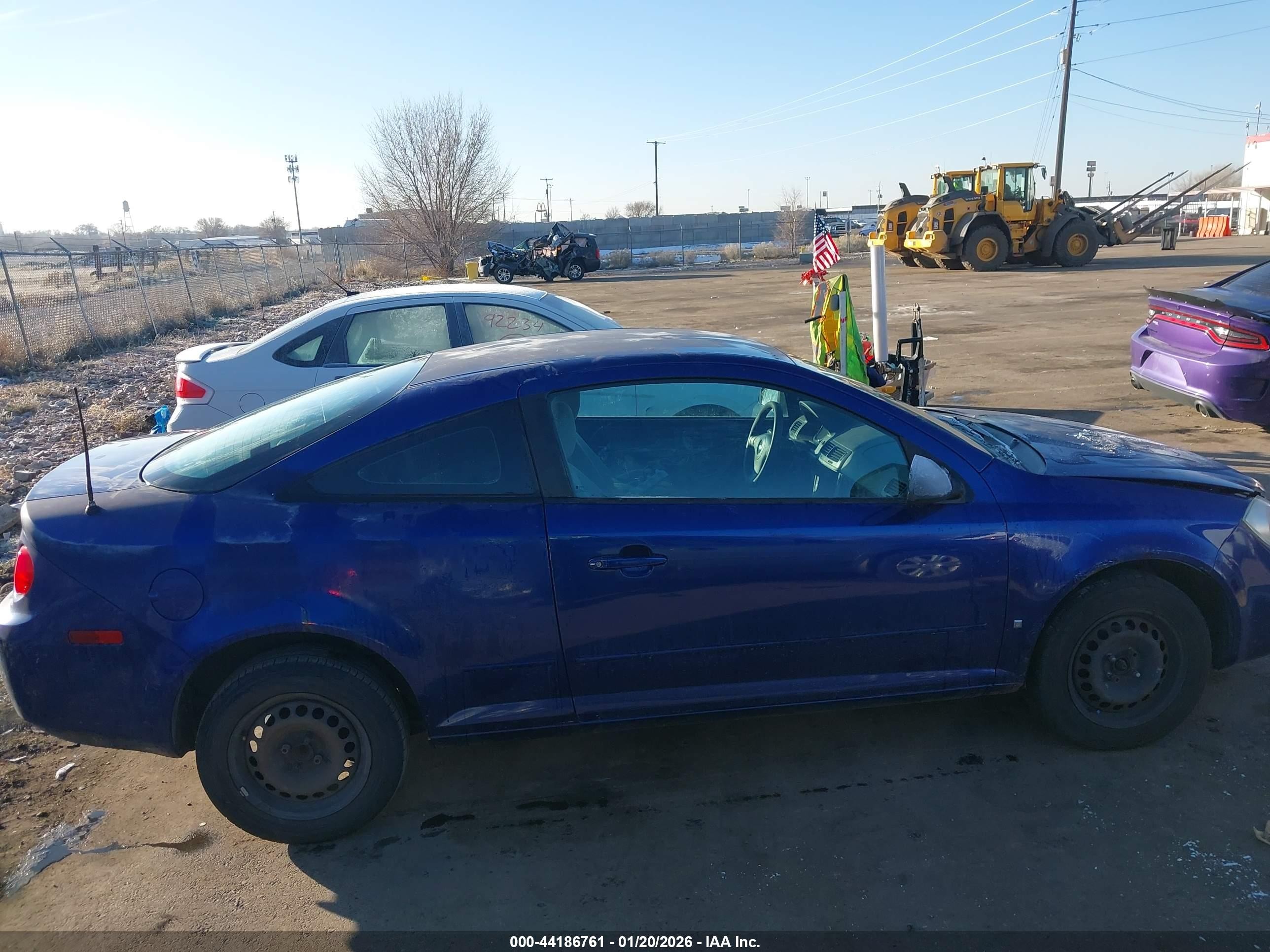 2007 Chevrolet Cobalt Ls Dark Blue vin: 1G1AK15F677299022