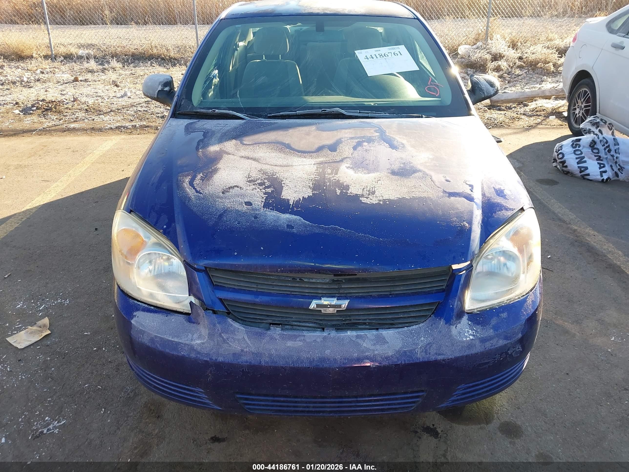2007 Chevrolet Cobalt Ls Dark Blue vin: 1G1AK15F677299022