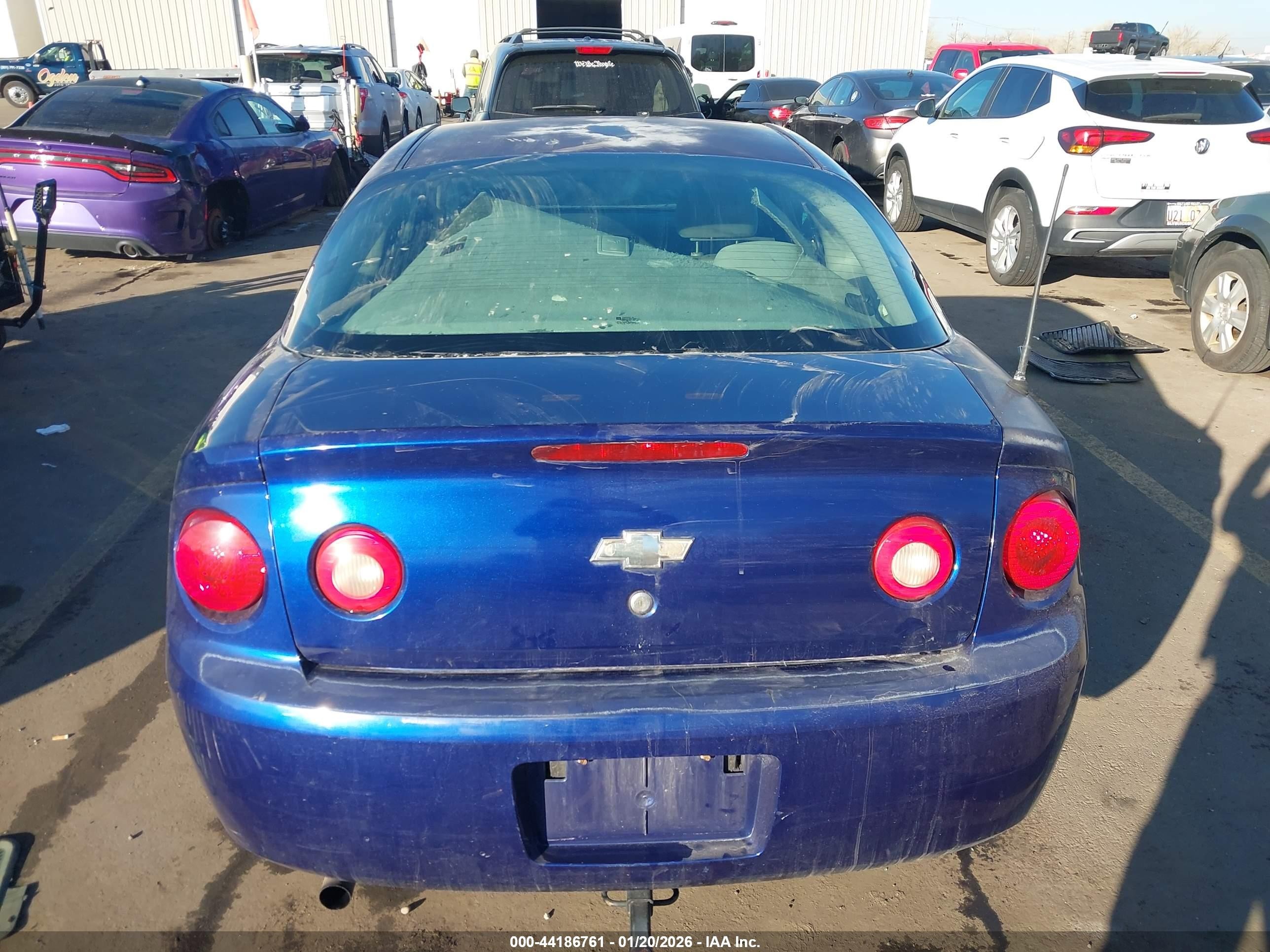 2007 Chevrolet Cobalt Ls Dark Blue vin: 1G1AK15F677299022