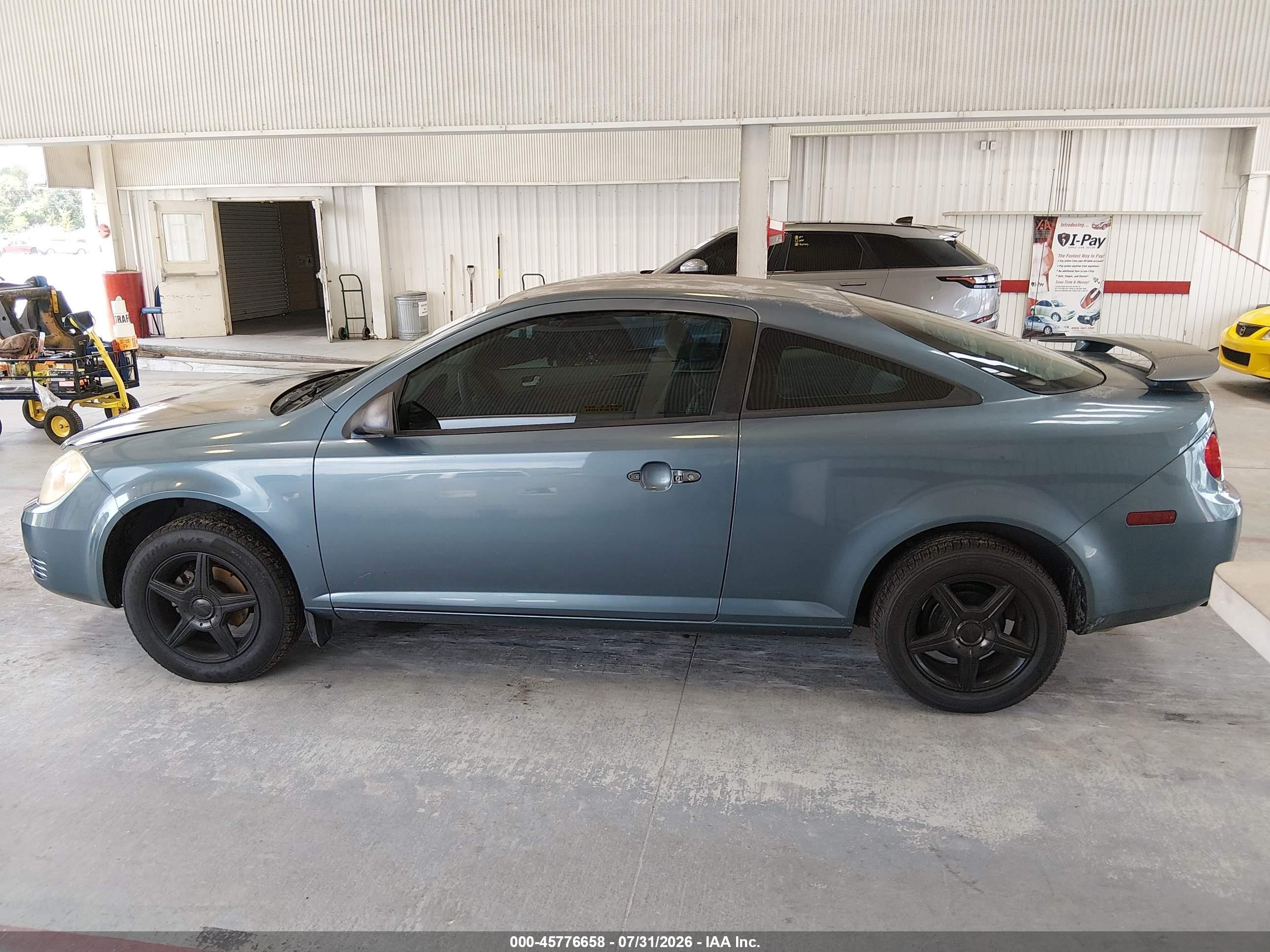 2007 Chevrolet Cobalt Ls Green vin: 1G1AK15F777329712