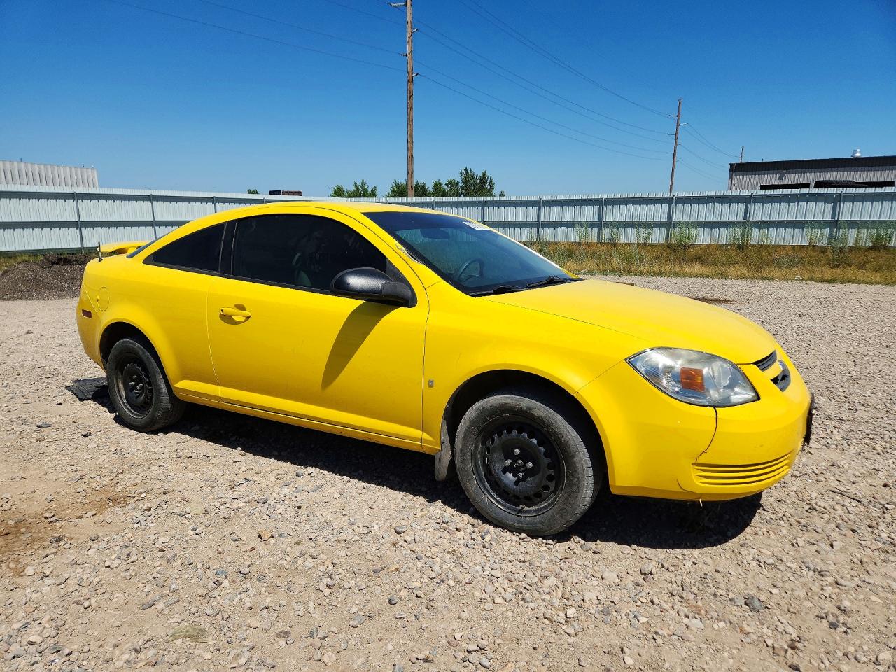 2007 Chevrolet Cobalt Ls Желтый vin: 1G1AK15F977351436