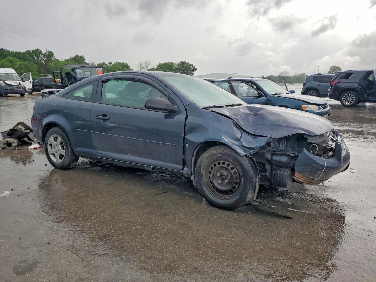 2008 Chevrolet Cobalt Ls Blue vin: 1G1AK18F187288491