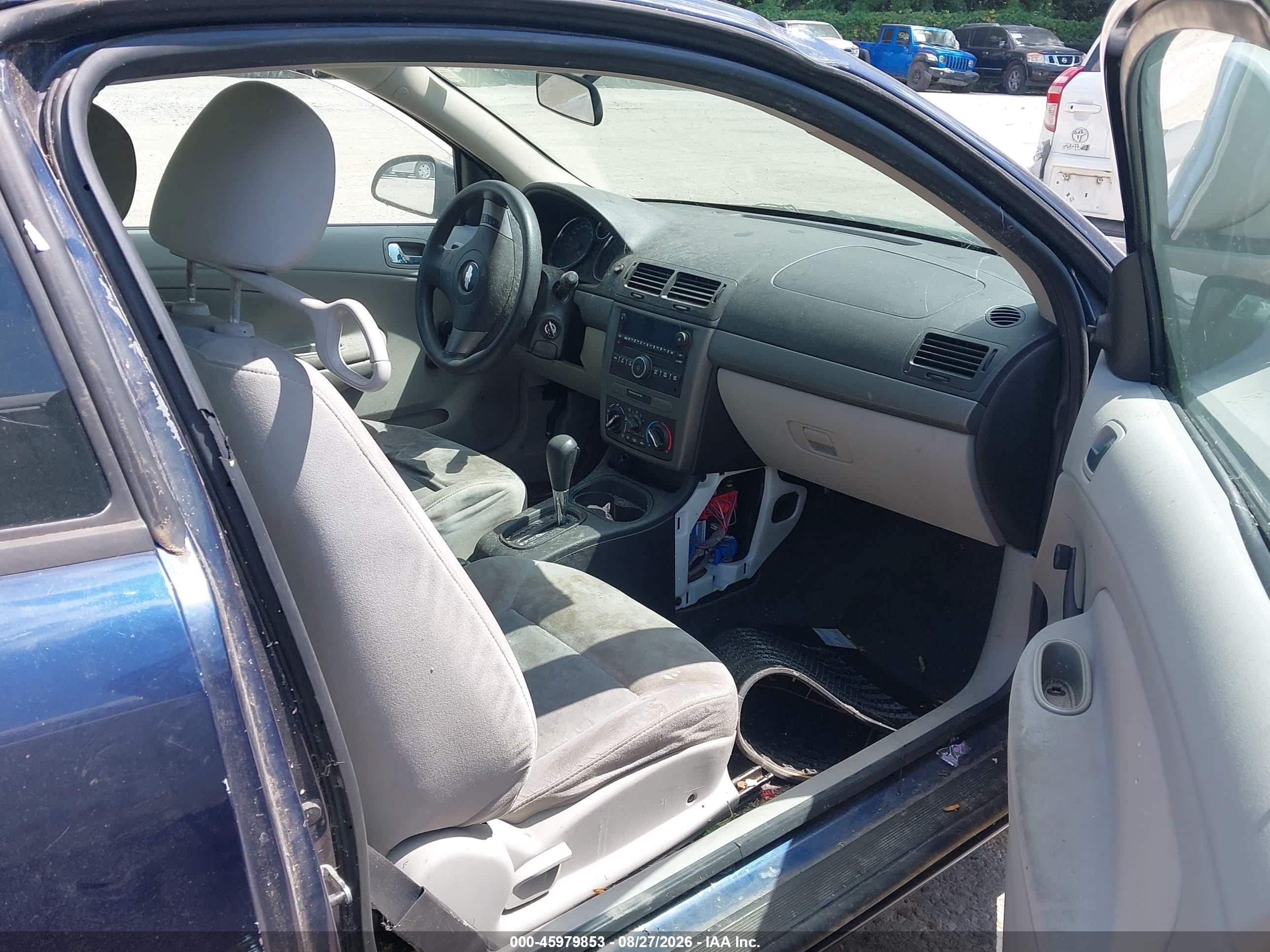 2008 Chevrolet Cobalt Ls Blue vin: 1G1AK18F487134034