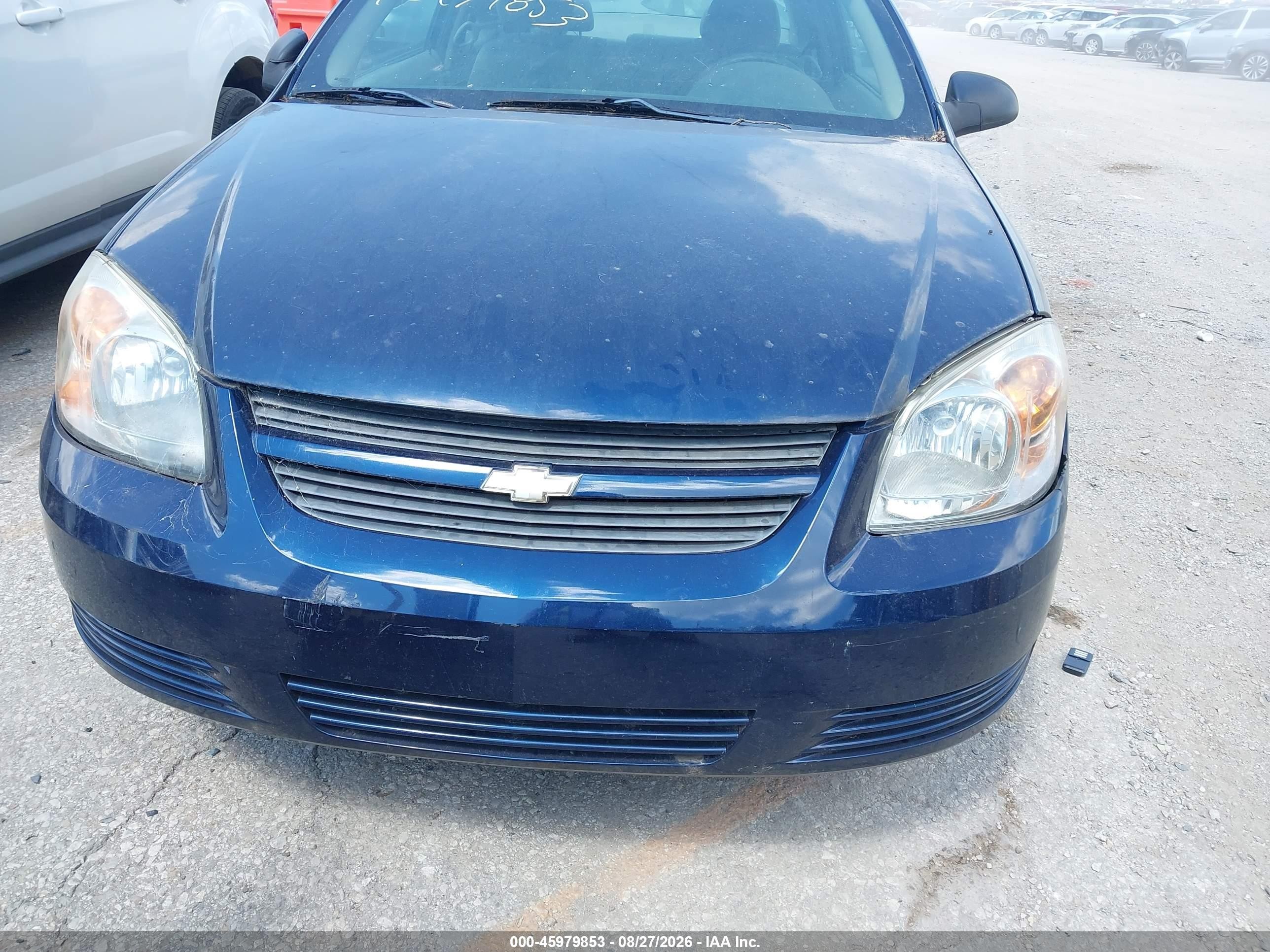 2008 Chevrolet Cobalt Ls Blue vin: 1G1AK18F487134034