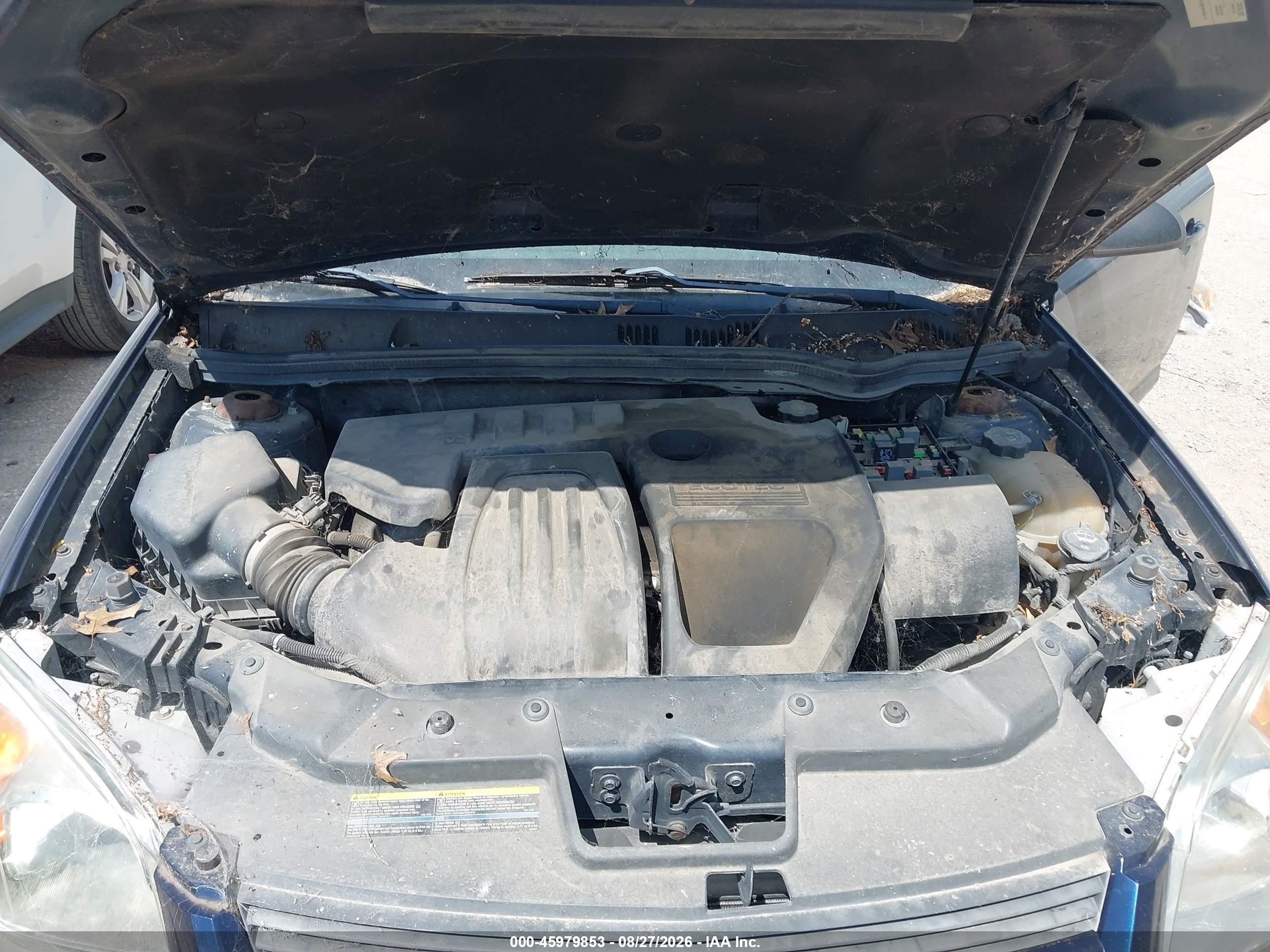 2008 Chevrolet Cobalt Ls Blue vin: 1G1AK18F487134034