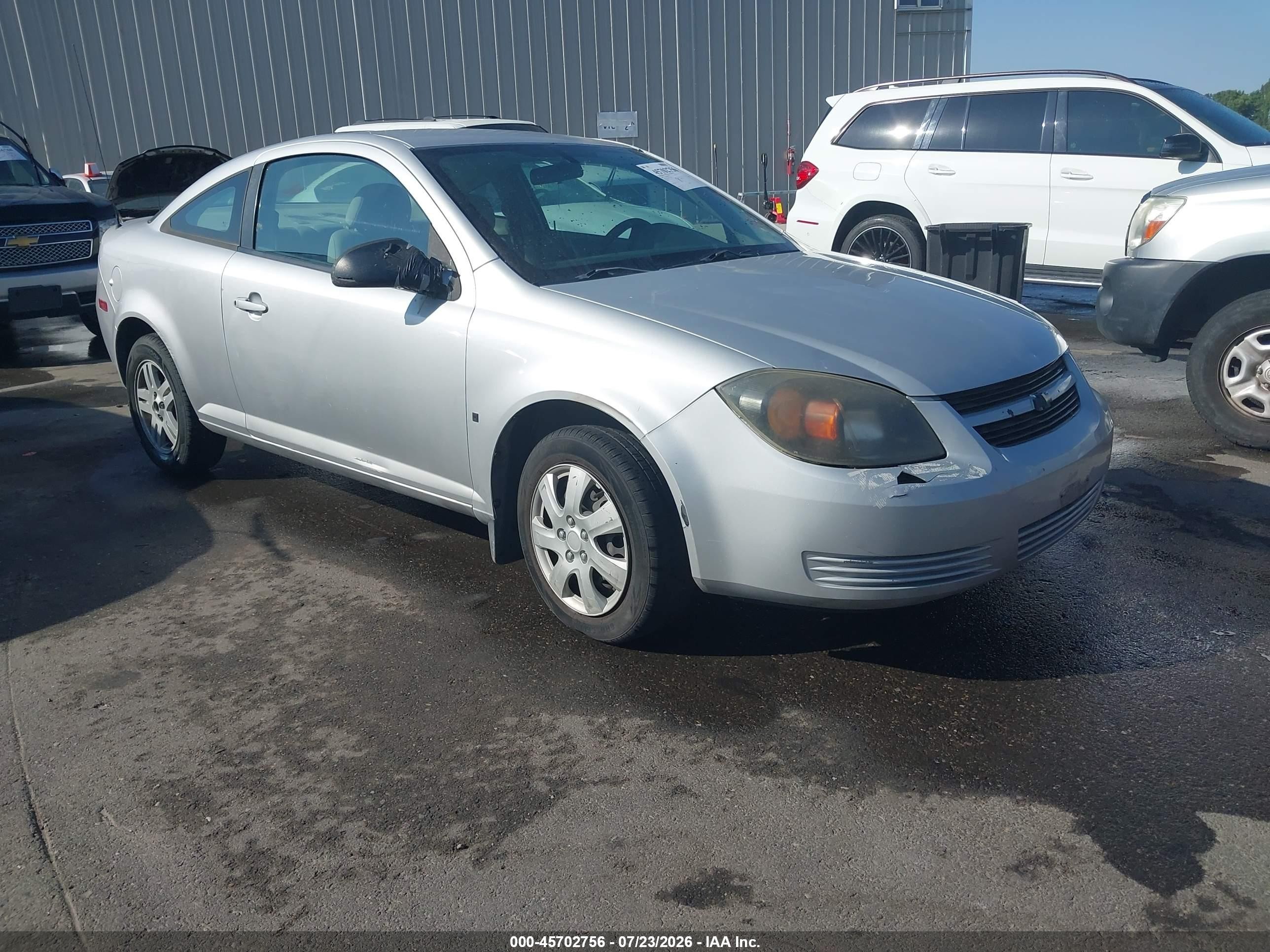 2007 Chevrolet Cobalt Ls Серебряный vin: 1G1AK18F577296480