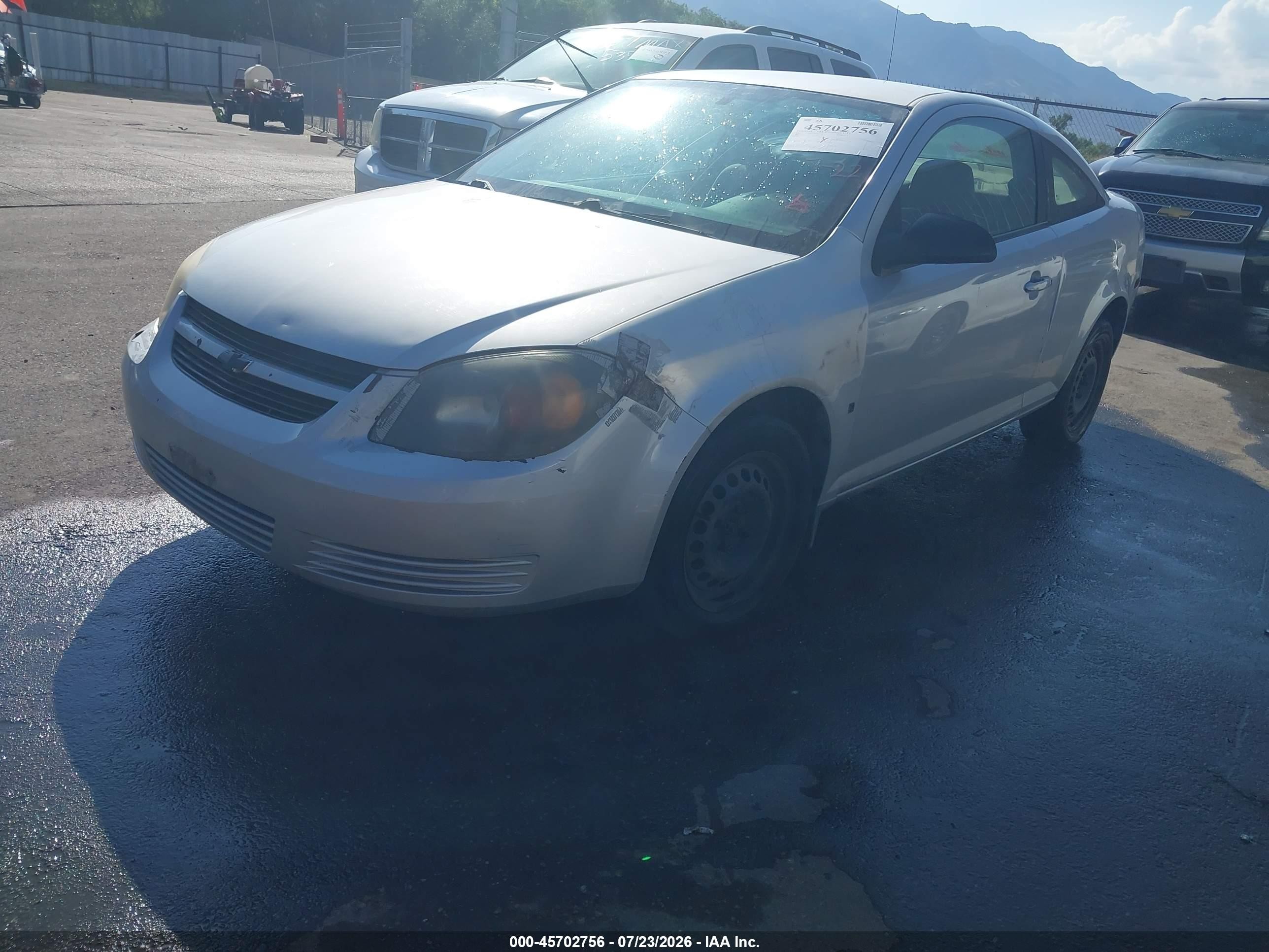 2007 Chevrolet Cobalt Ls Серебряный vin: 1G1AK18F577296480