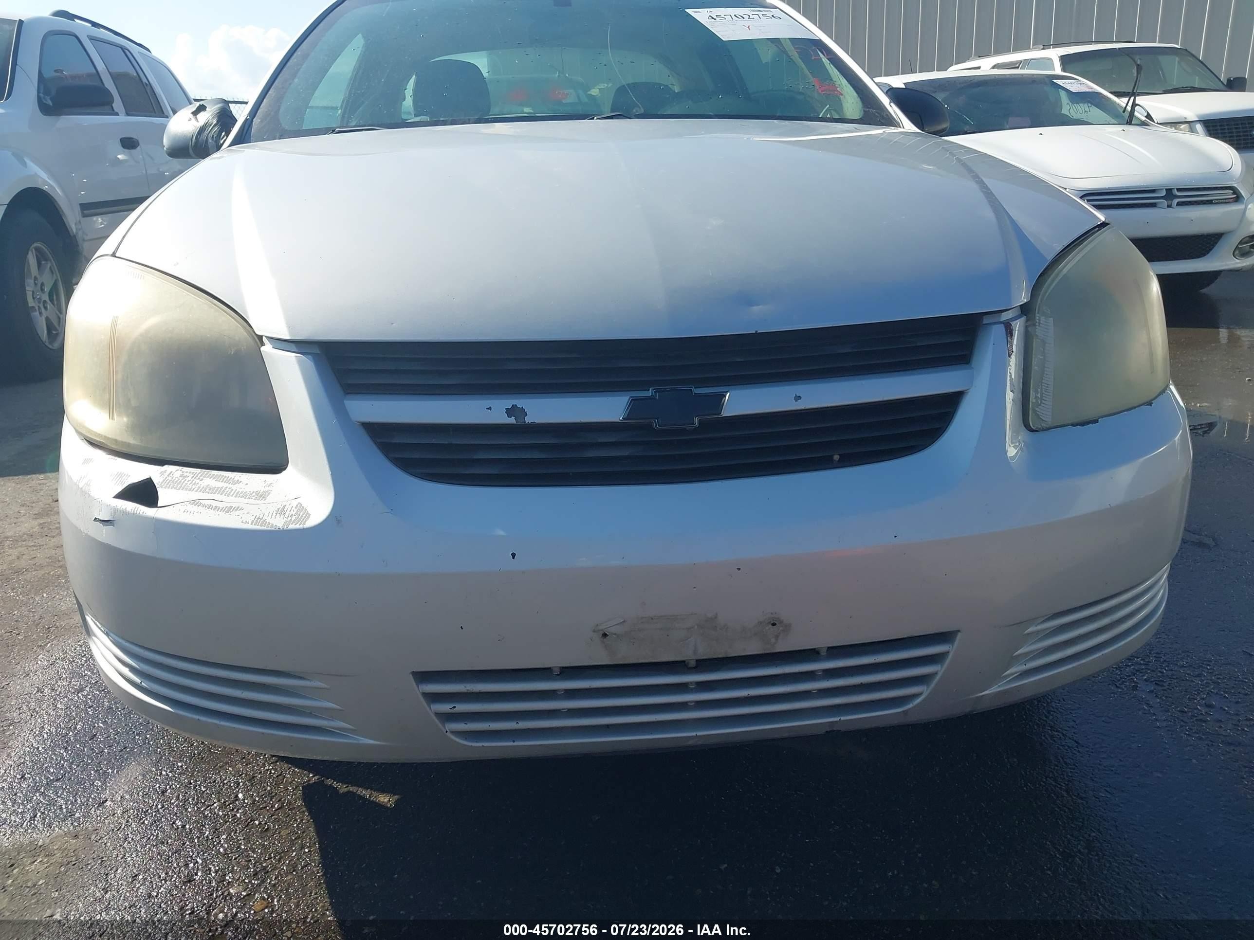 2007 Chevrolet Cobalt Ls Серебряный vin: 1G1AK18F577296480