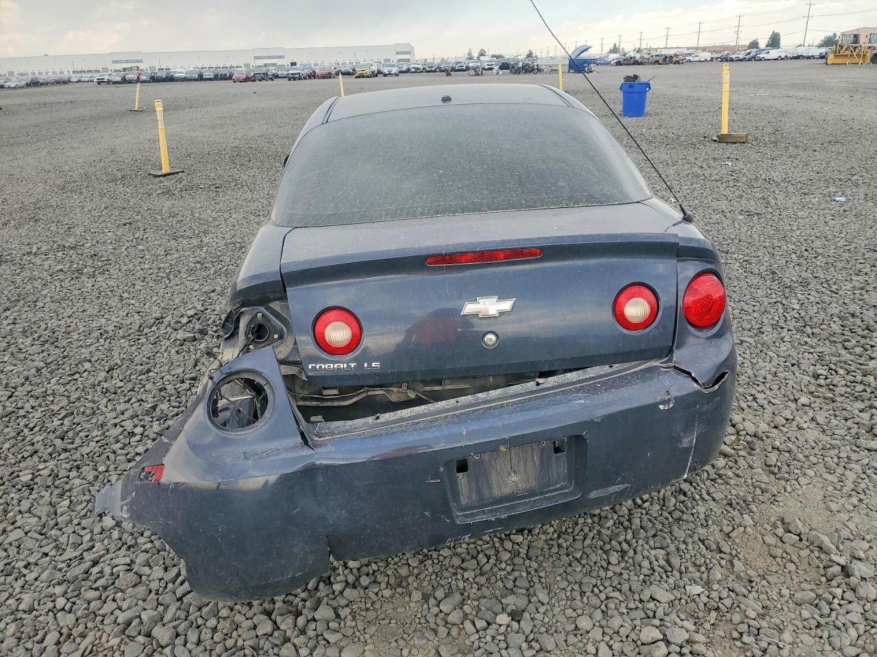 2008 Chevrolet Cobalt Ls Blue vin: 1G1AK18F787261716
