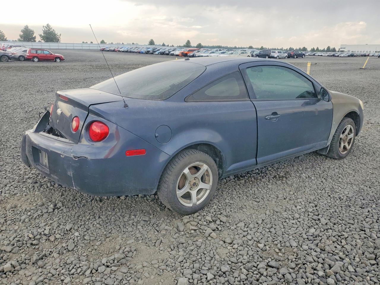 2008 Chevrolet Cobalt Ls Blue vin: 1G1AK18F787261716