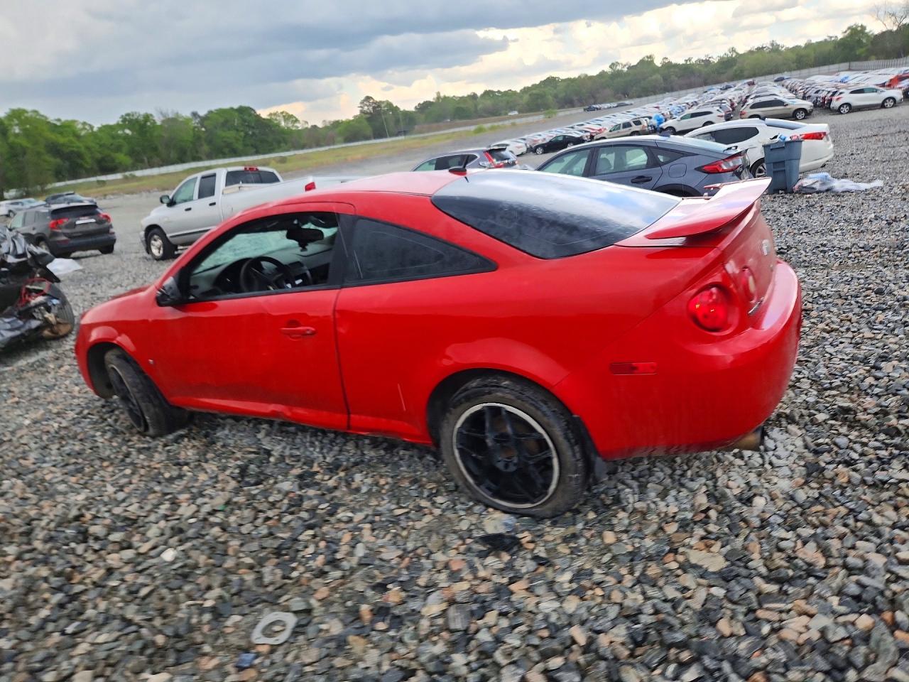 2009 Chevrolet Cobalt Ls Red vin: 1G1AK18H997155772