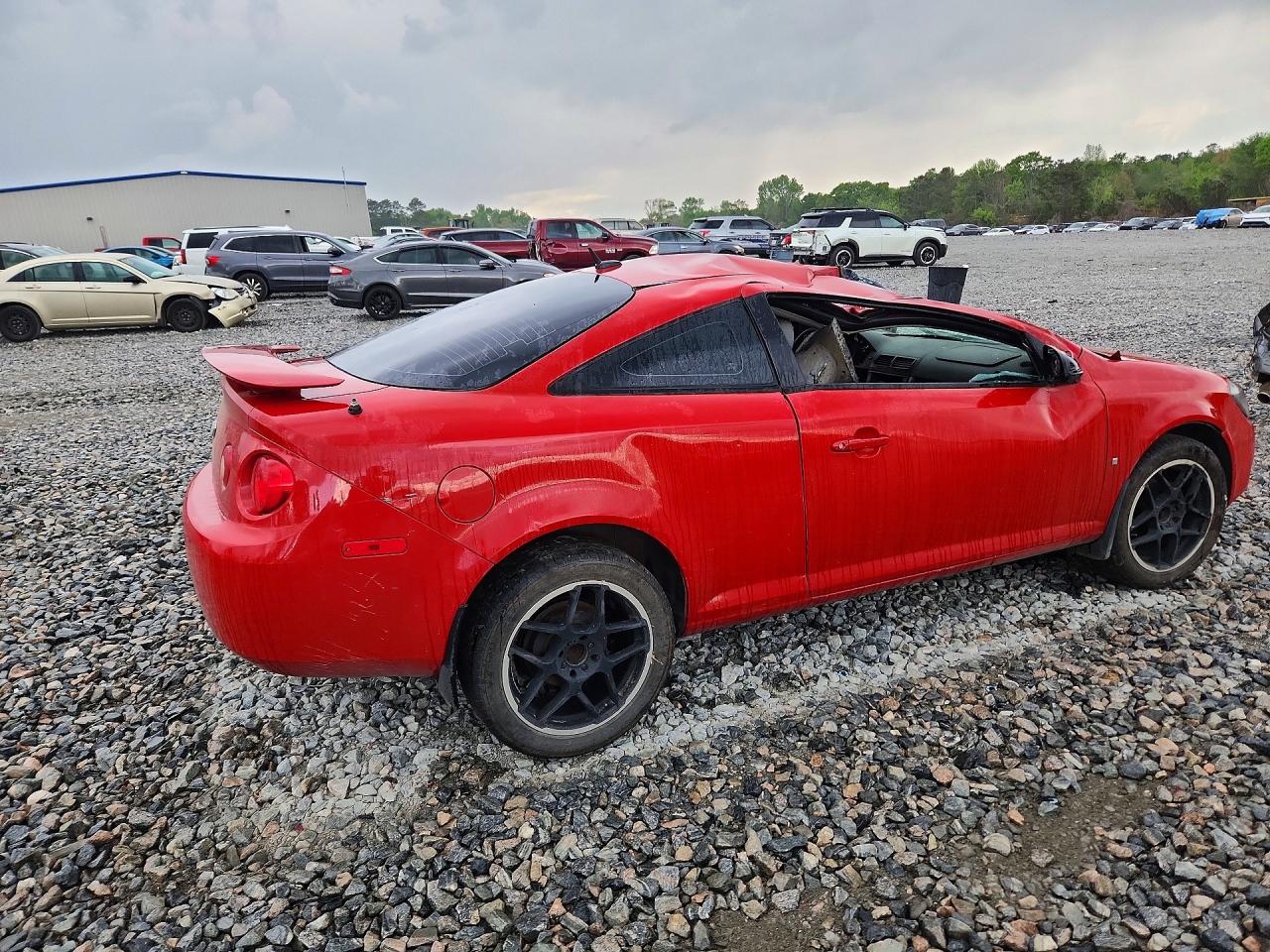 2009 Chevrolet Cobalt Ls Red vin: 1G1AK18H997155772
