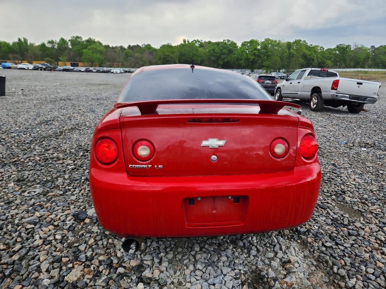 2009 Chevrolet Cobalt Ls Red vin: 1G1AK18H997155772