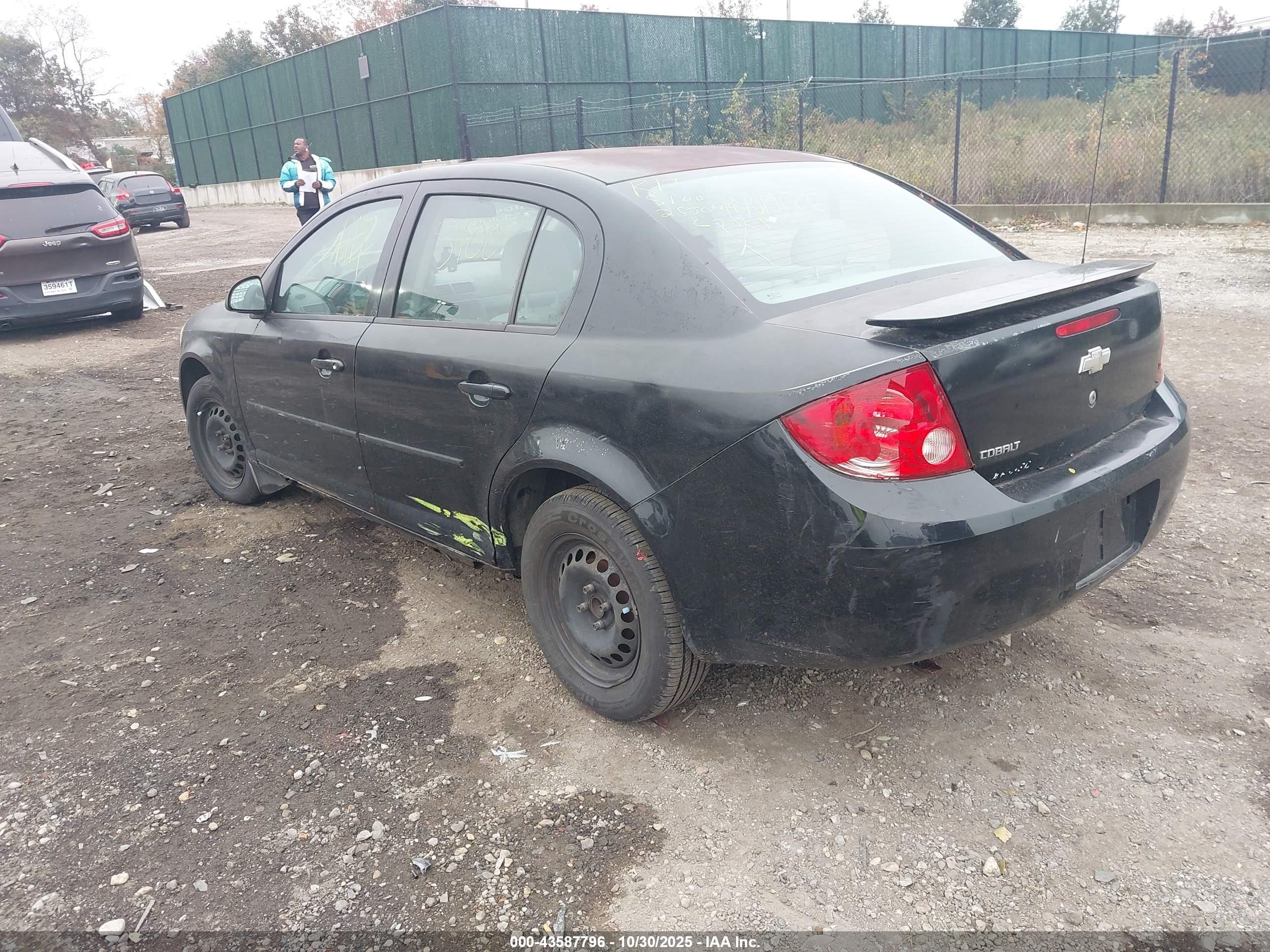 2005 Chevrolet Cobalt   Black vin: 1G1AK52F457657758