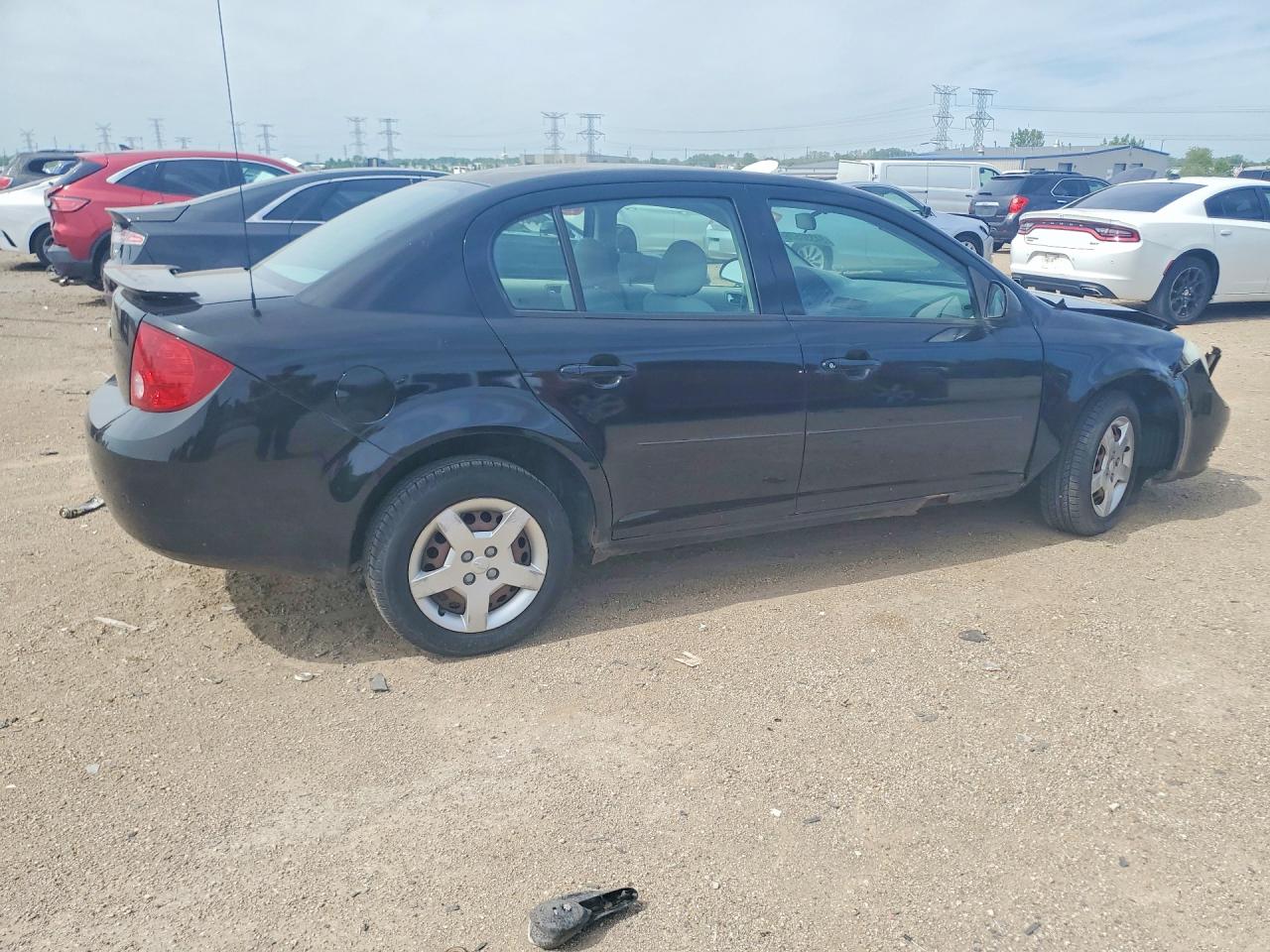 2005 Chevrolet Cobalt Black vin: 1G1AK52F657557225