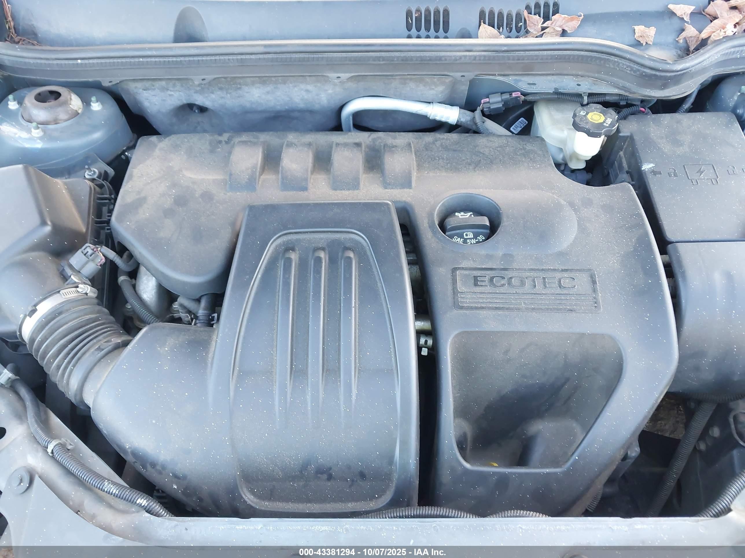 2005 Chevrolet Cobalt   Teal vin: 1G1AK52F657593691