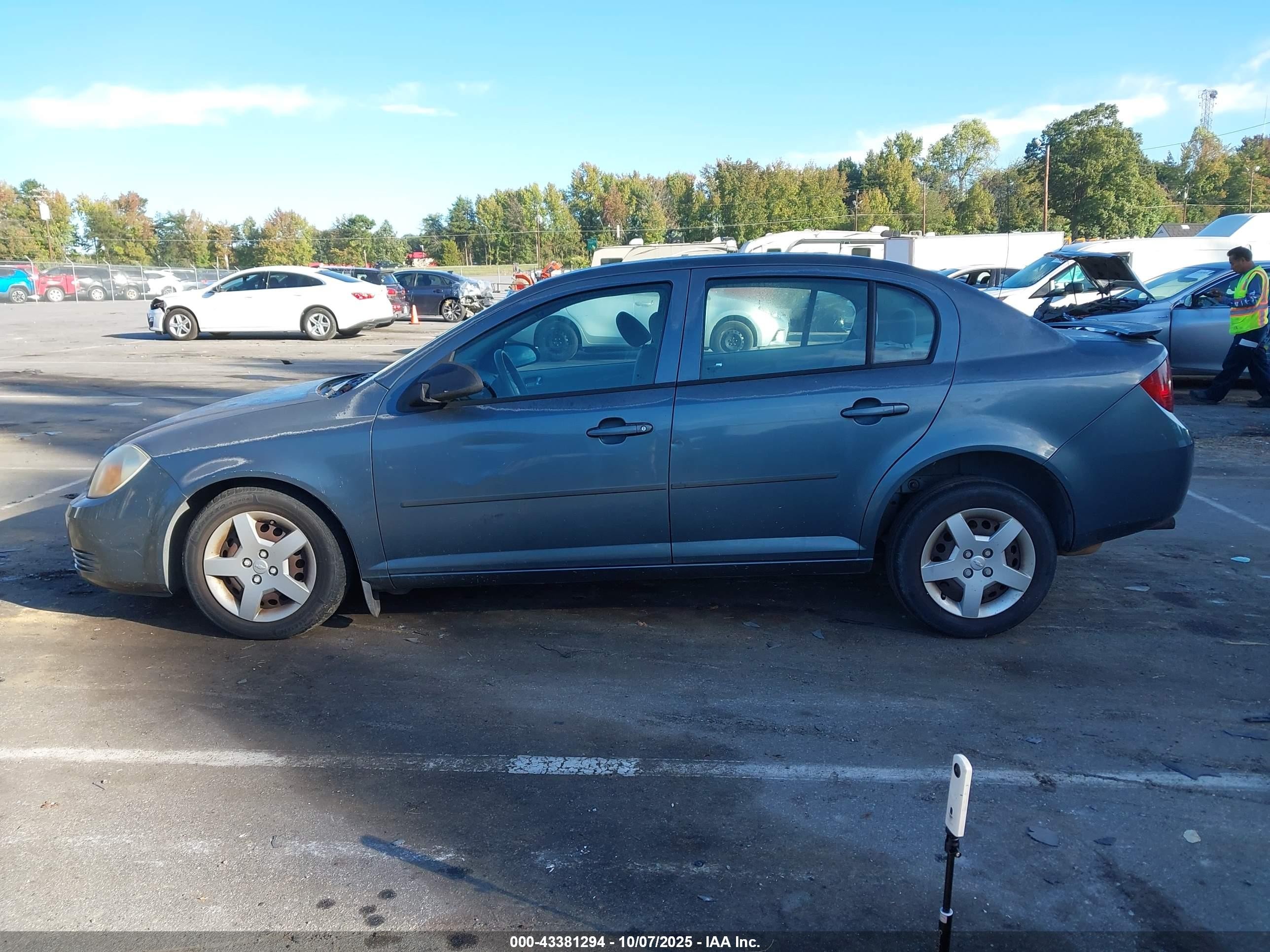 2005 Chevrolet Cobalt   Teal vin: 1G1AK52F657593691