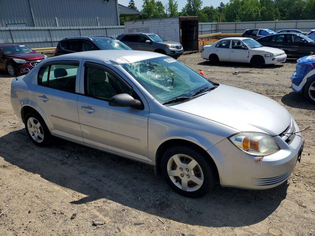 2005 Chevrolet Cobalt Silver vin: 1G1AK52F857599900