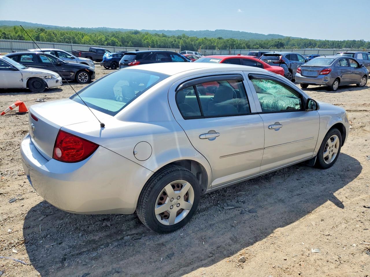 2005 Chevrolet Cobalt Silver vin: 1G1AK52F857599900