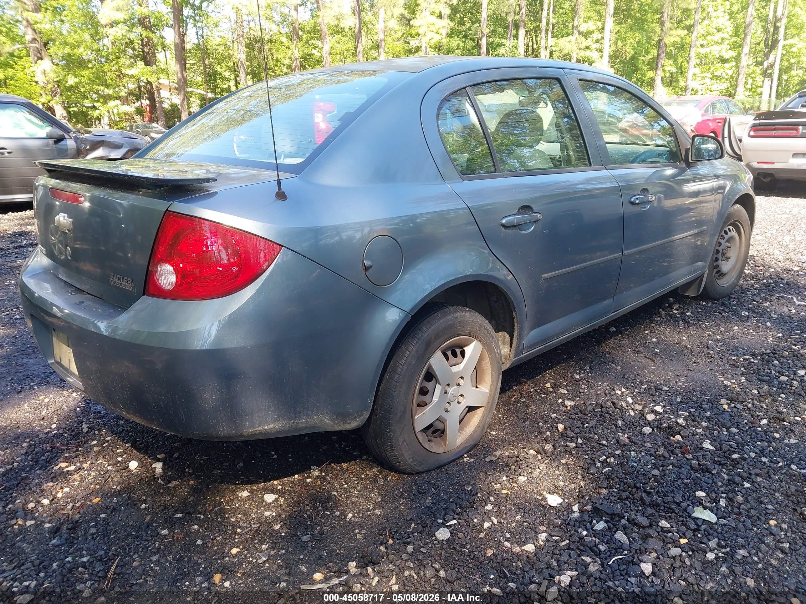 2005 Chevrolet Cobalt   Синий vin: 1G1AK52F957571815