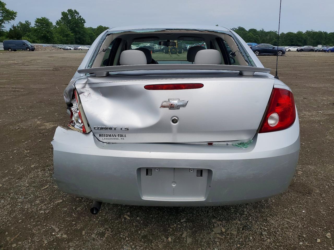 2006 Chevrolet Cobalt Ls Silver vin: 1G1AK55F067638993