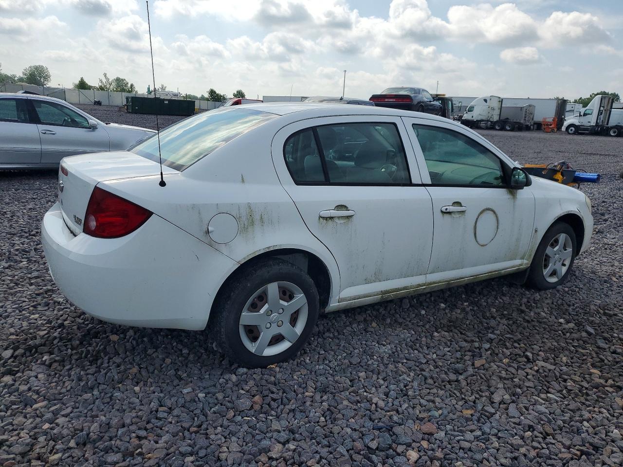 2007 Chevrolet Cobalt Ls Белый vin: 1G1AK55F077201335