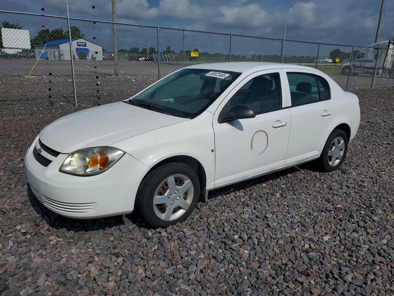 2007 Chevrolet Cobalt Ls White vin: 1G1AK55F077201335