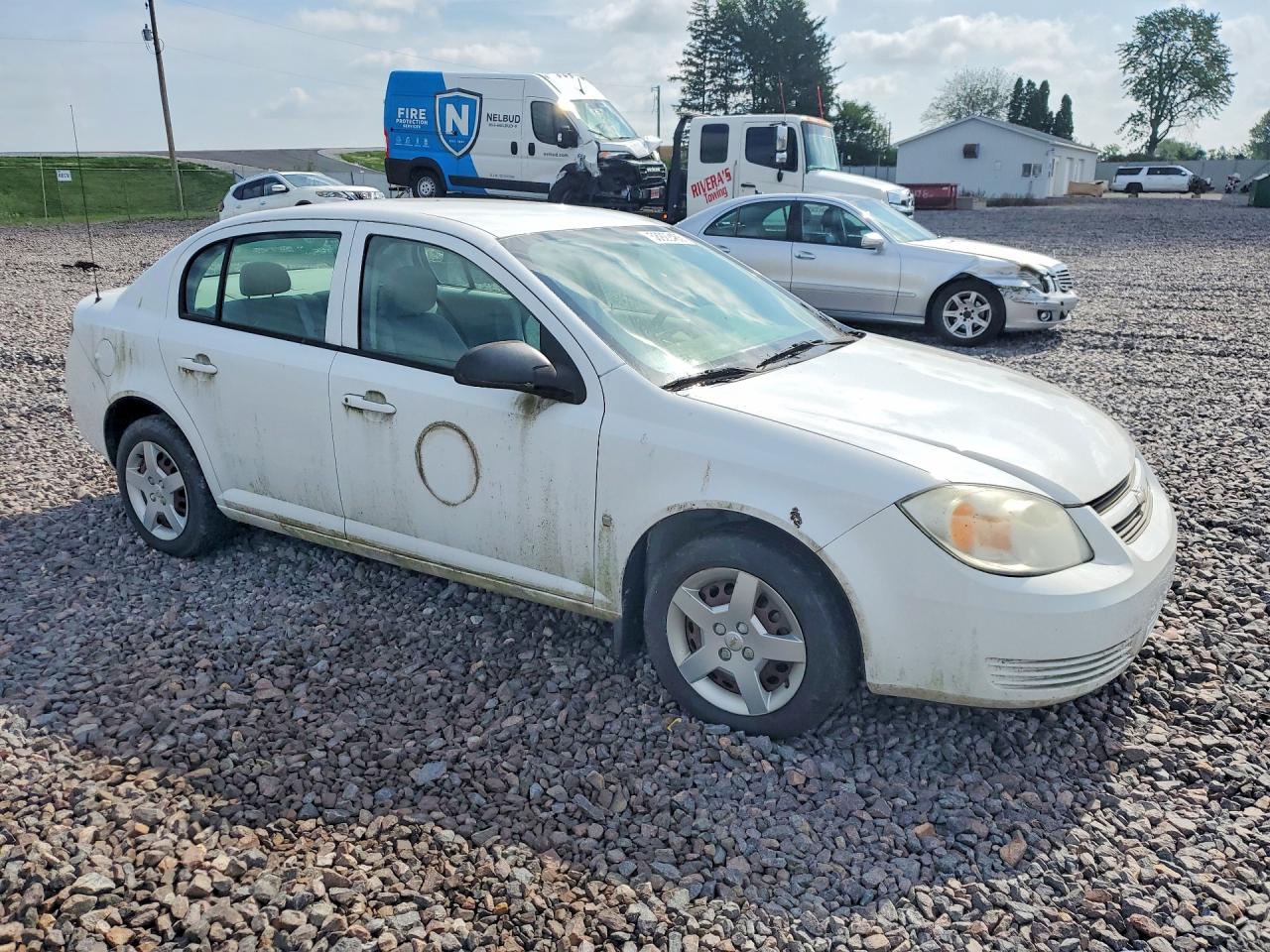 2007 Chevrolet Cobalt Ls Белый vin: 1G1AK55F077201335
