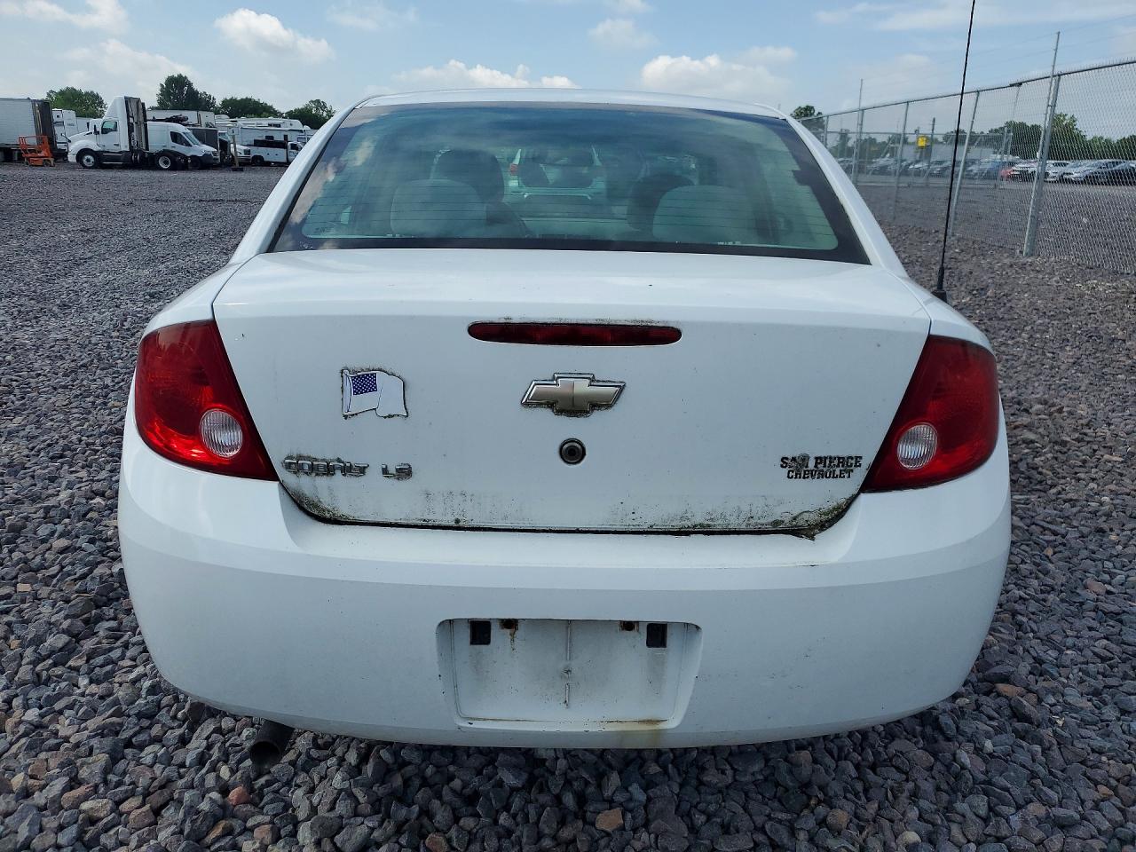 2007 Chevrolet Cobalt Ls Белый vin: 1G1AK55F077201335
