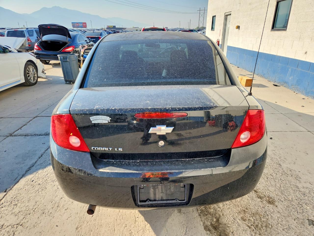 2007 Chevrolet Cobalt Ls Black vin: 1G1AK55F077312967