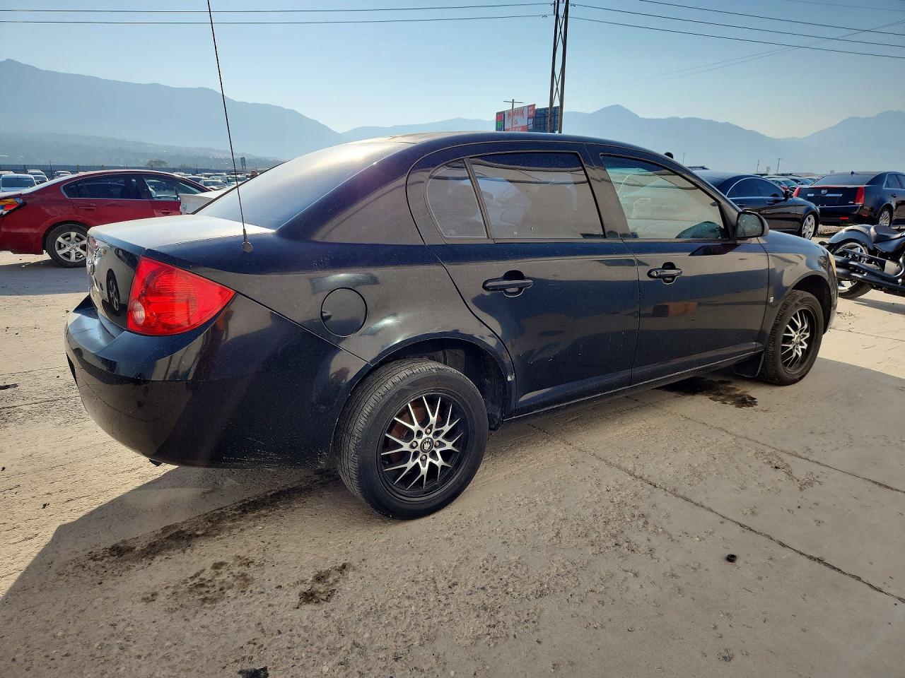 2007 Chevrolet Cobalt Ls Black vin: 1G1AK55F077312967